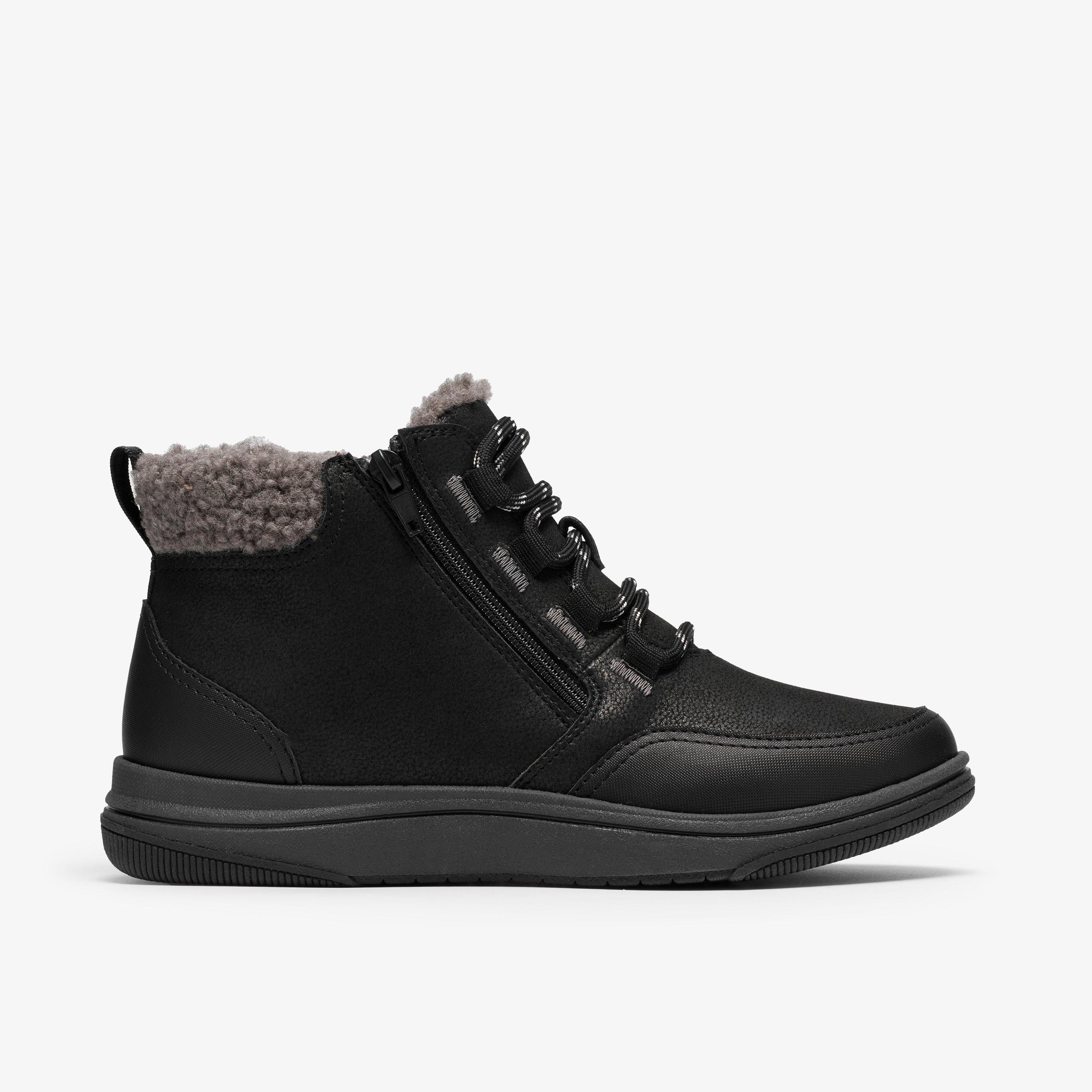Breeze Moss Black Ankle Boots, view 1 of 6