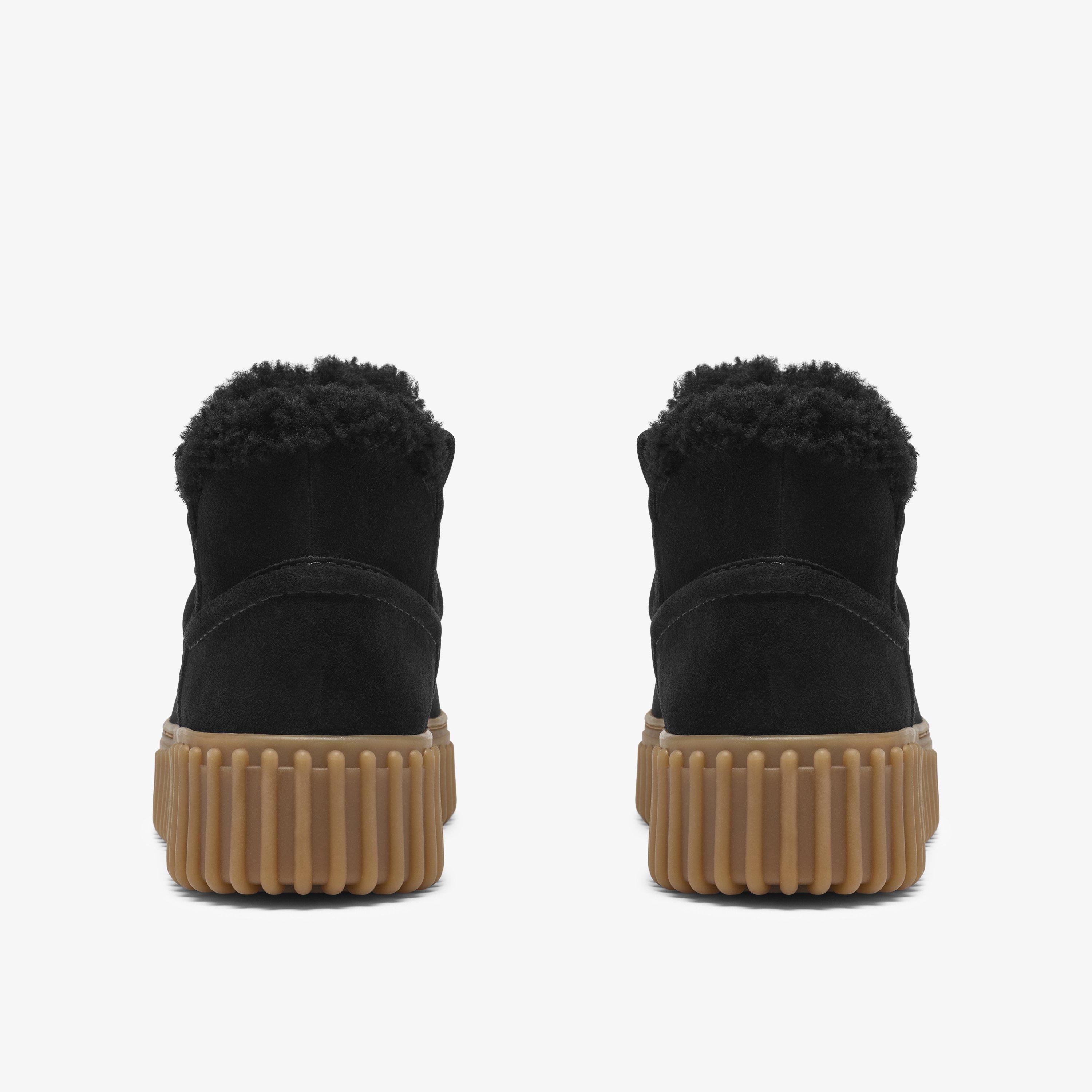 Torhill Warm Black Warmlined Suede Ankle Boots Torhill, view 5 of 6