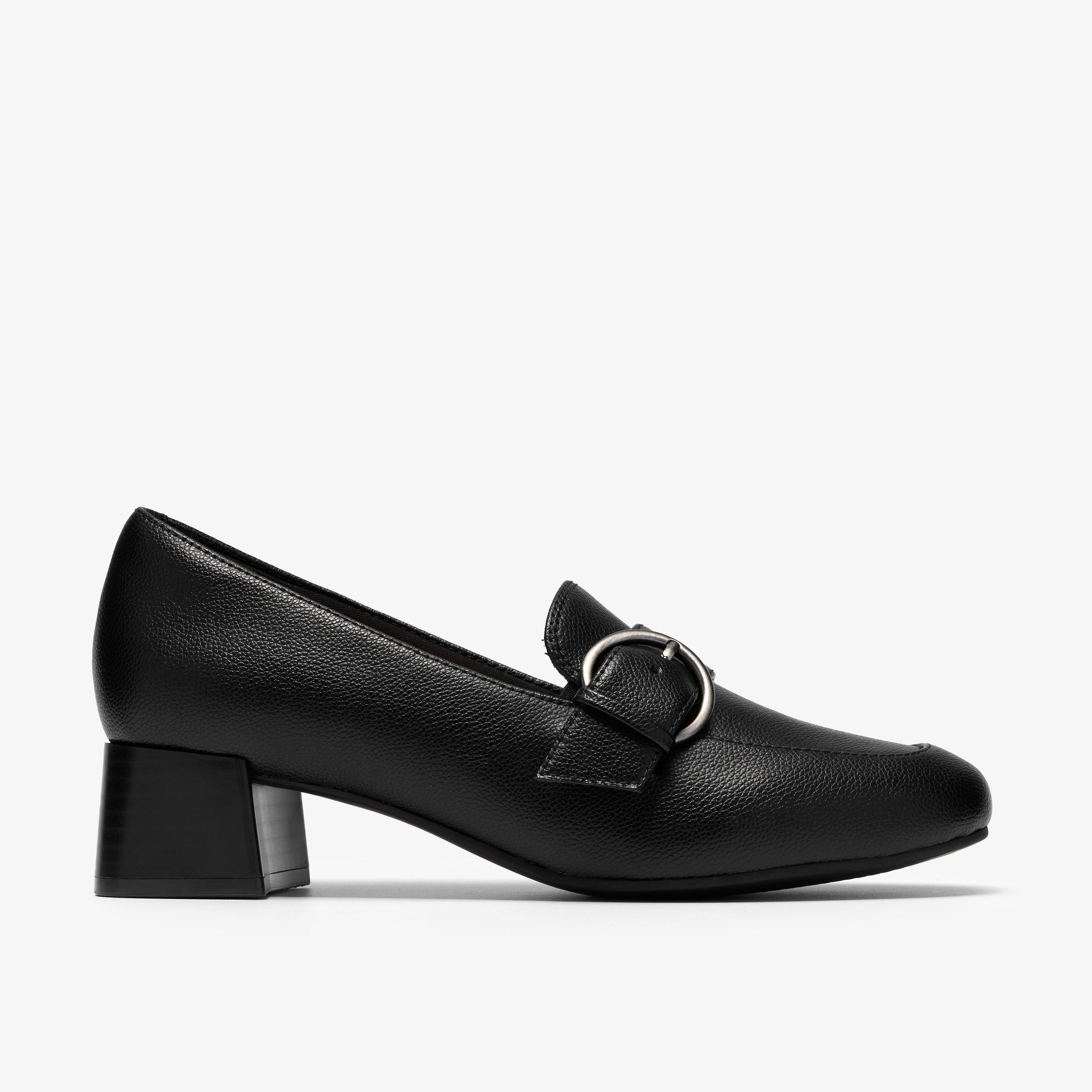 Iridessa Wish Black Leather Pumps, view 1 of 6