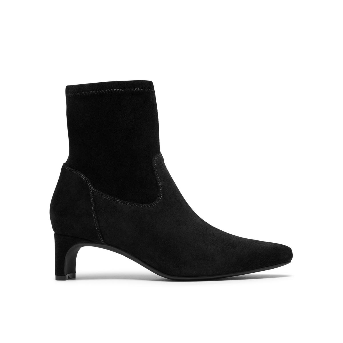 Clarks Womens Edina Stretch Ankle Boots