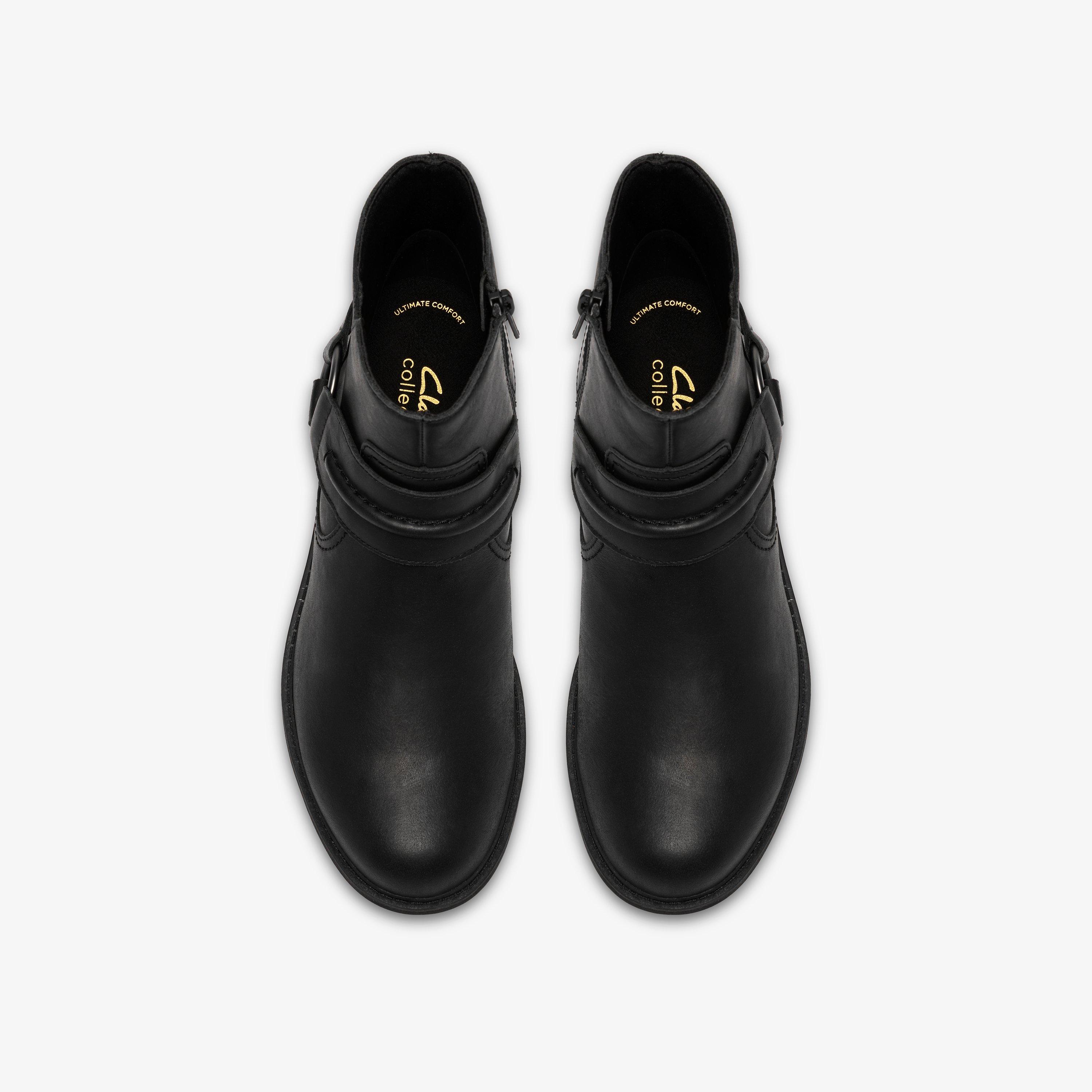 Hearth Bay Black Ankle Boots, view 6 of 6