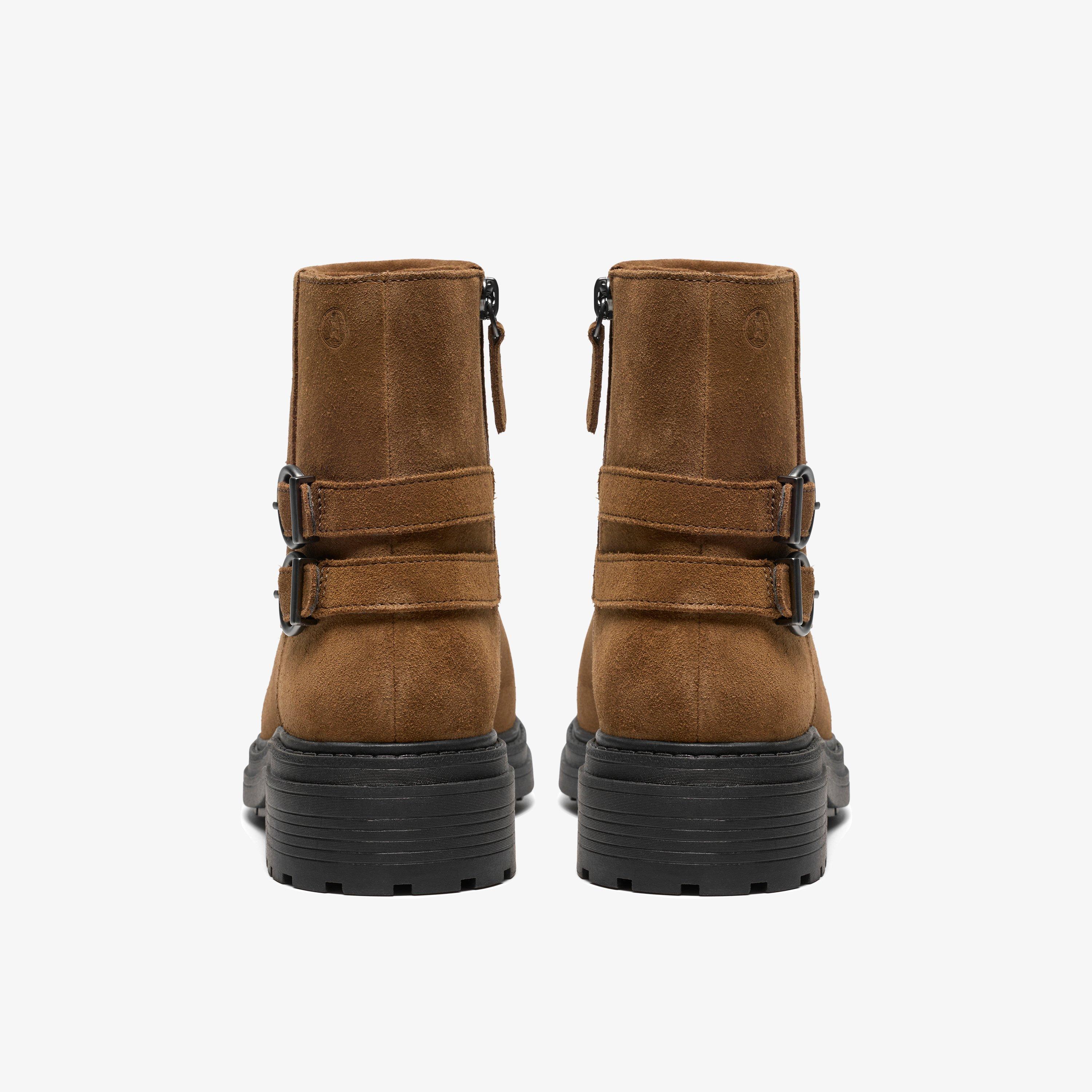 Orinoco3 Trim Cuir noyer Bottines, view 5 of 6
