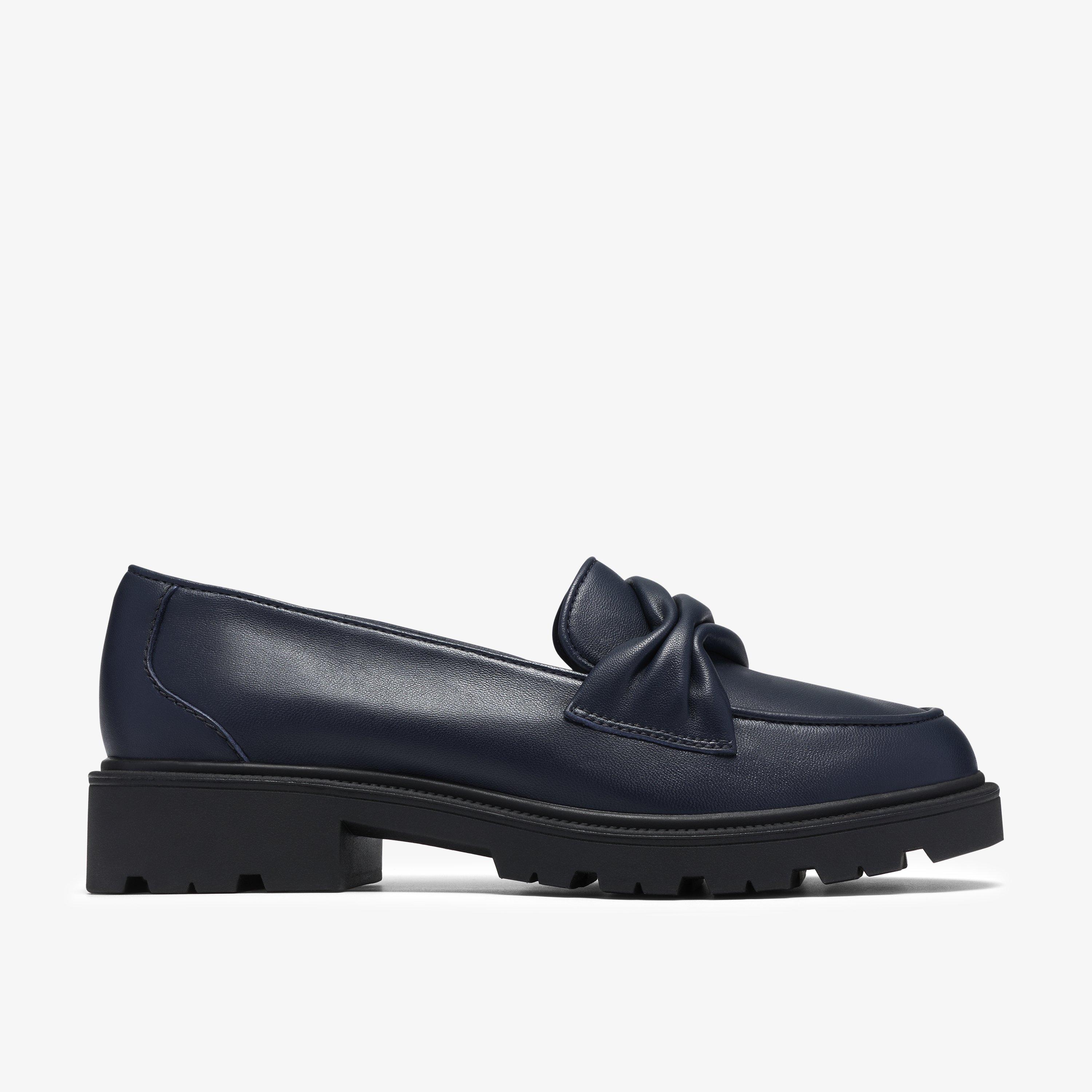 Code L Edge Navy Leather Slip-Ons, view 1 of 6