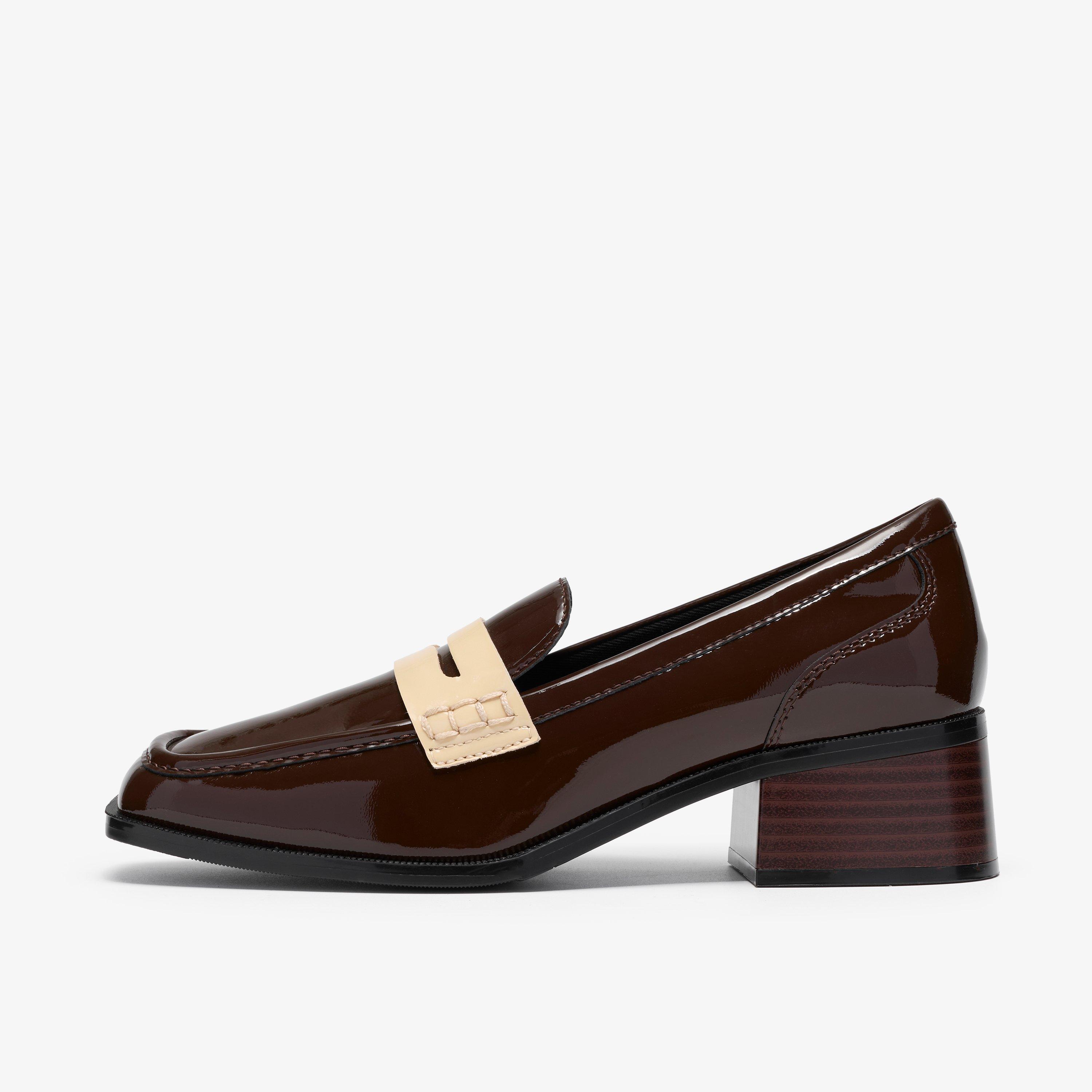 Moseley Edge Braune Kombination Loafer Instapschuhe, view 2 of 6