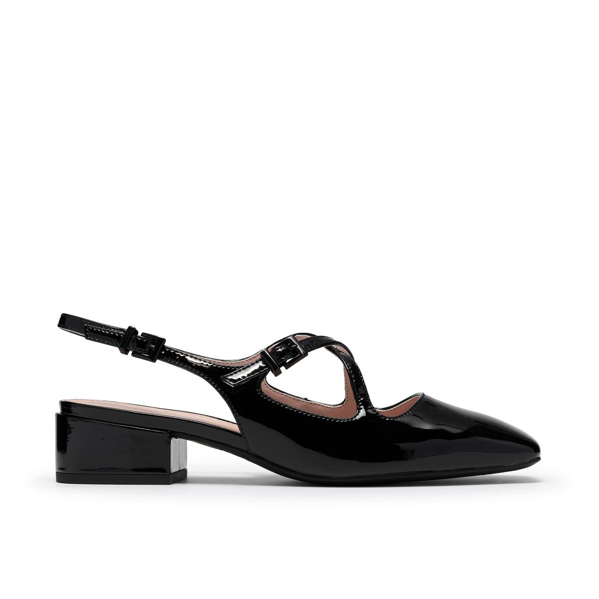 Clarks Womens Crista Edge Block Heel,Sling Back