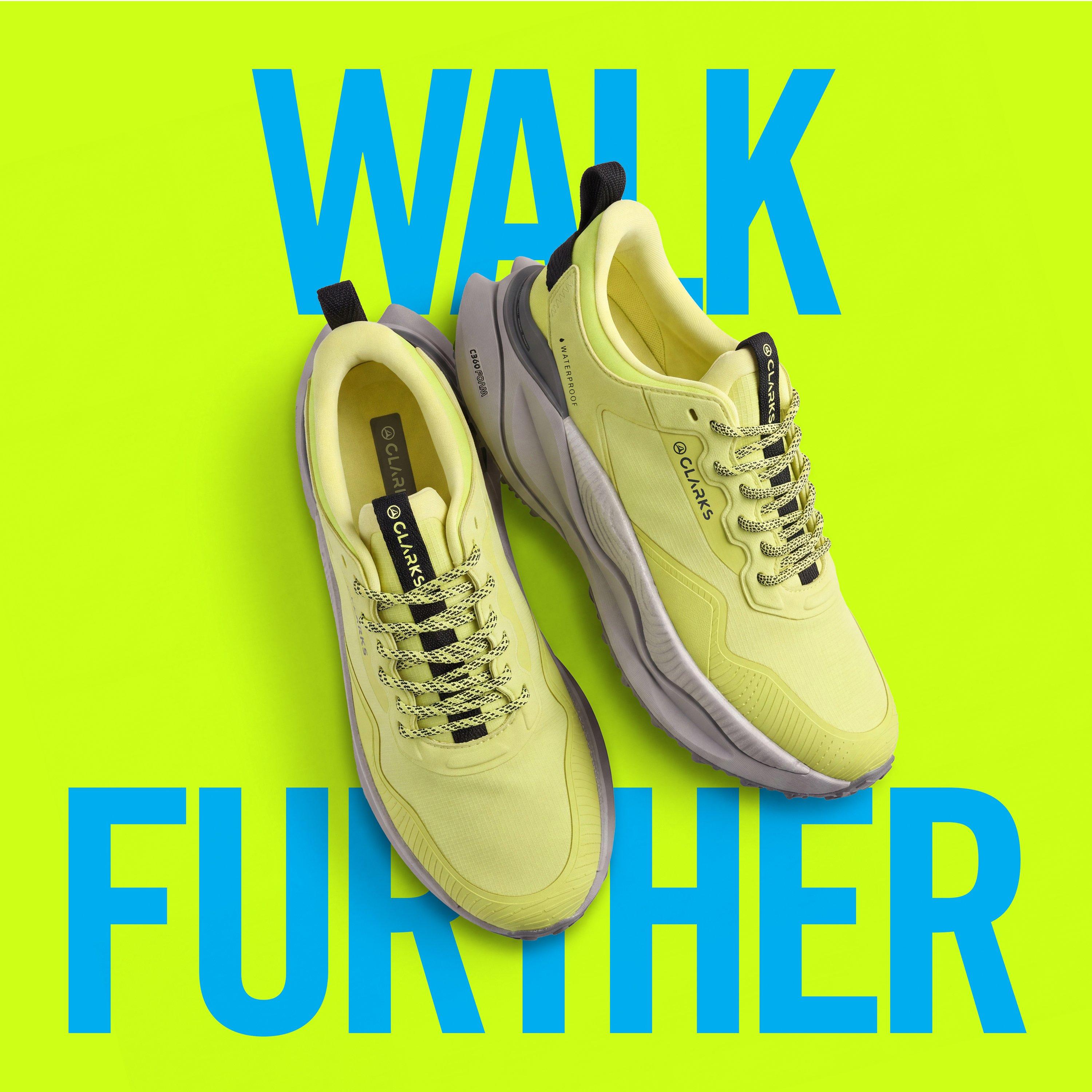 Pace Trail Go Waterdicht Limoen Combinatie Sneakers Wandelschoenen, view 7 of 7