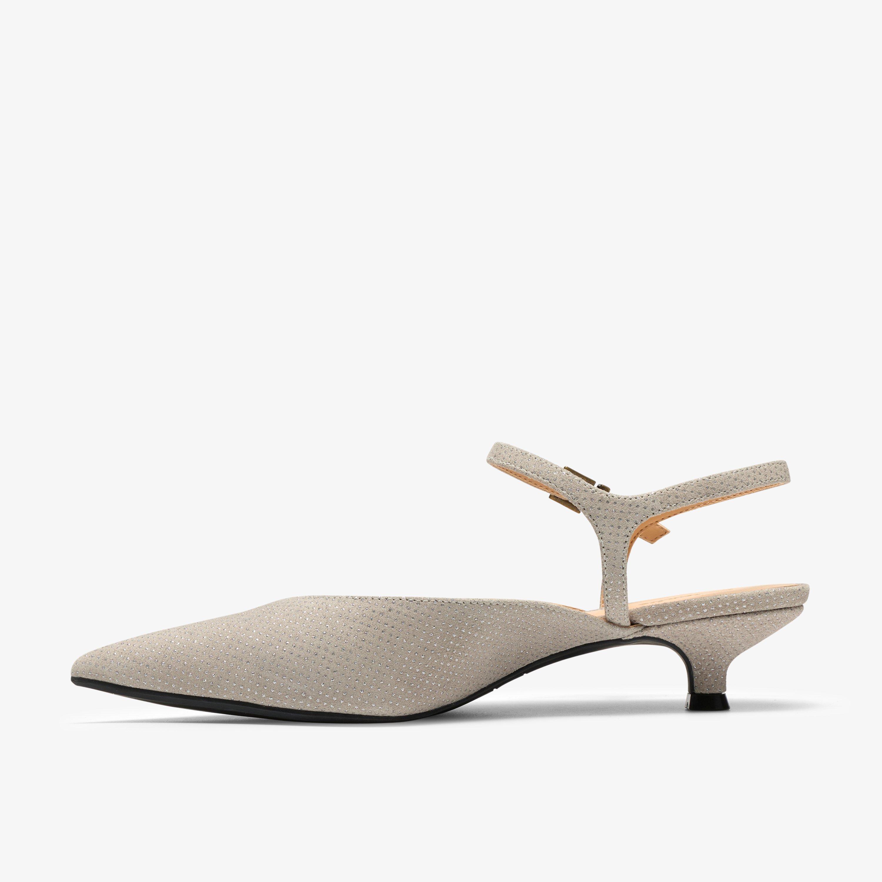 Pisa Strap Grey Interest Sling Back, view 2 of 6