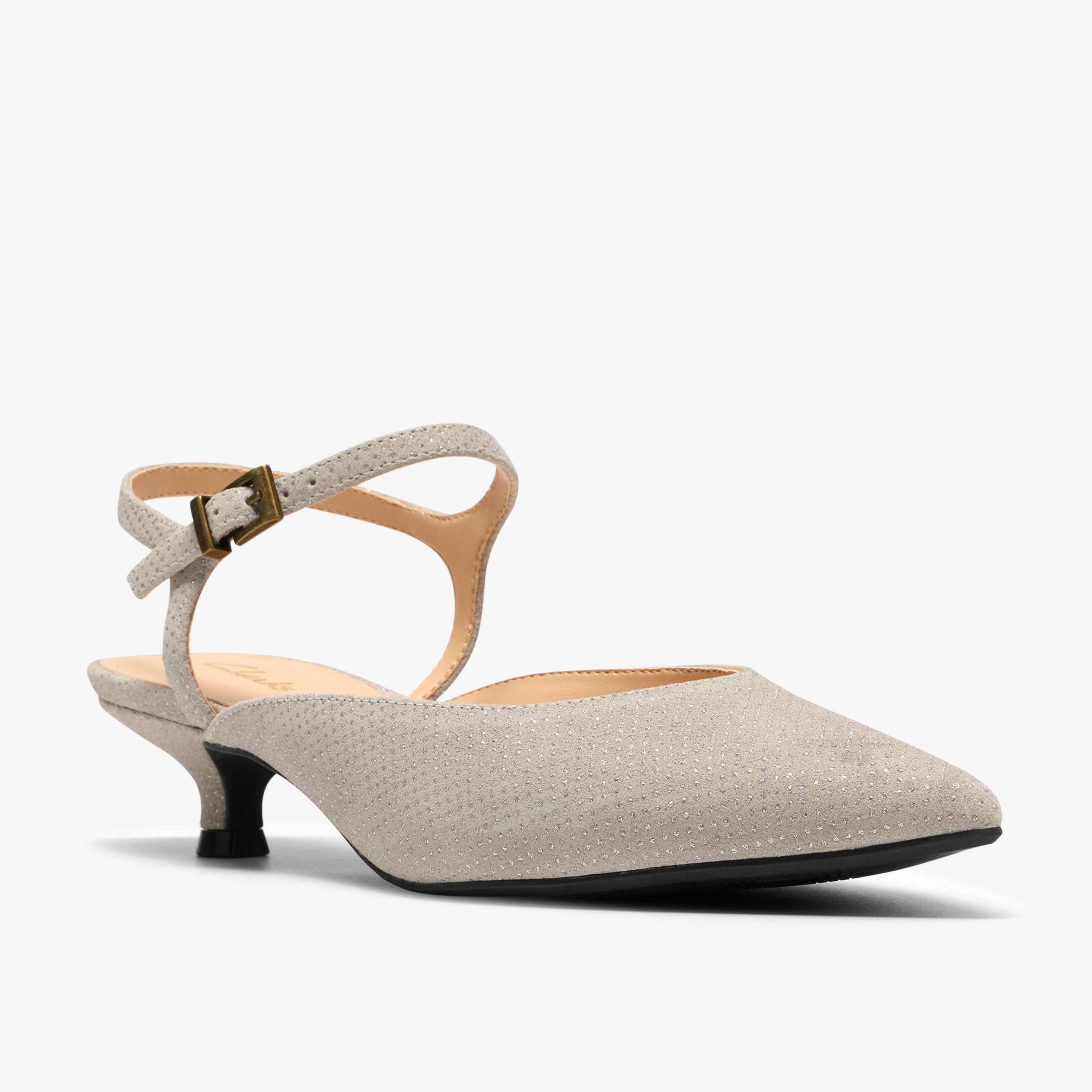 Pisa Strap Grey Interest Sling Back, view 4 of 6