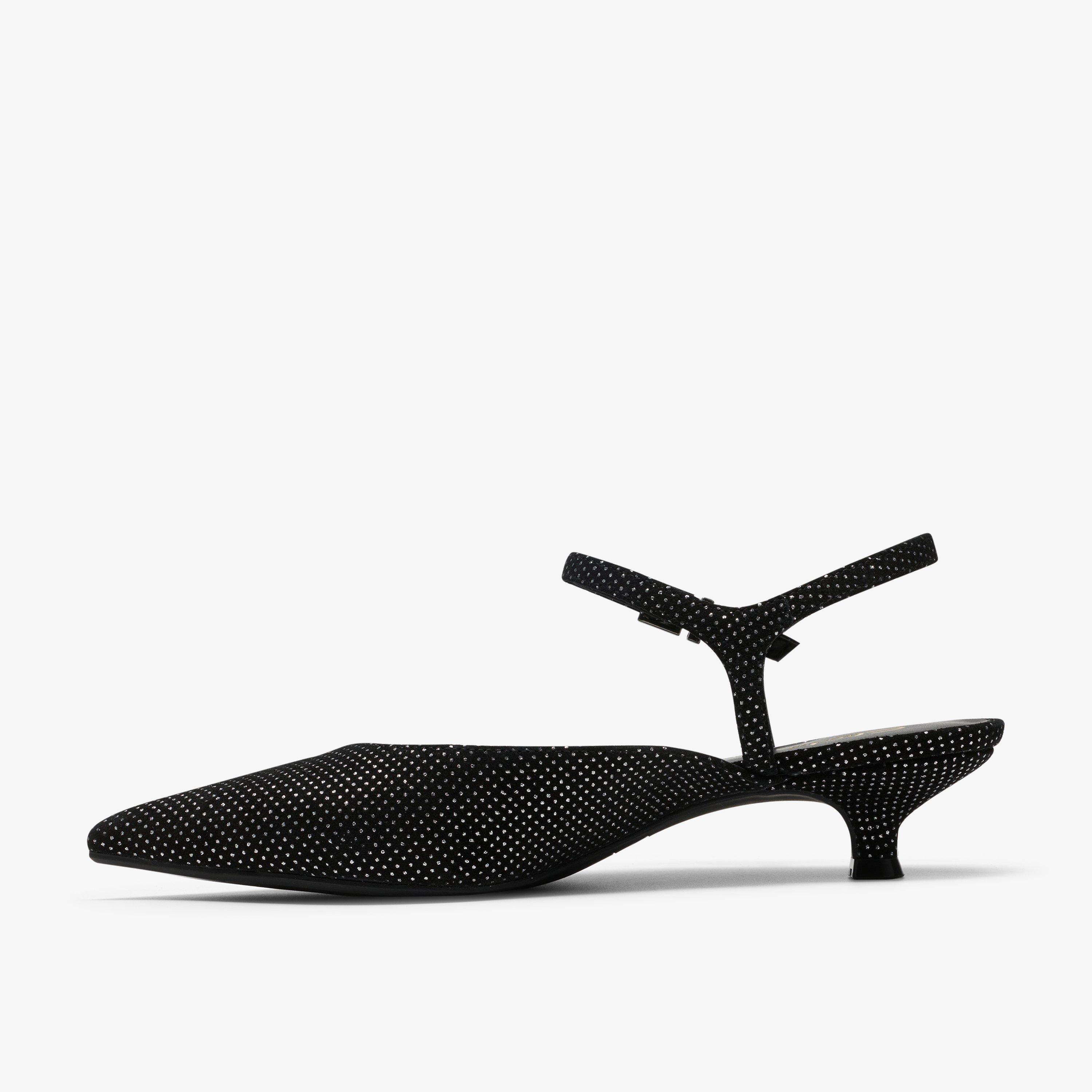 Pisa Strap Black Interest Sling Back, view 2 of 6