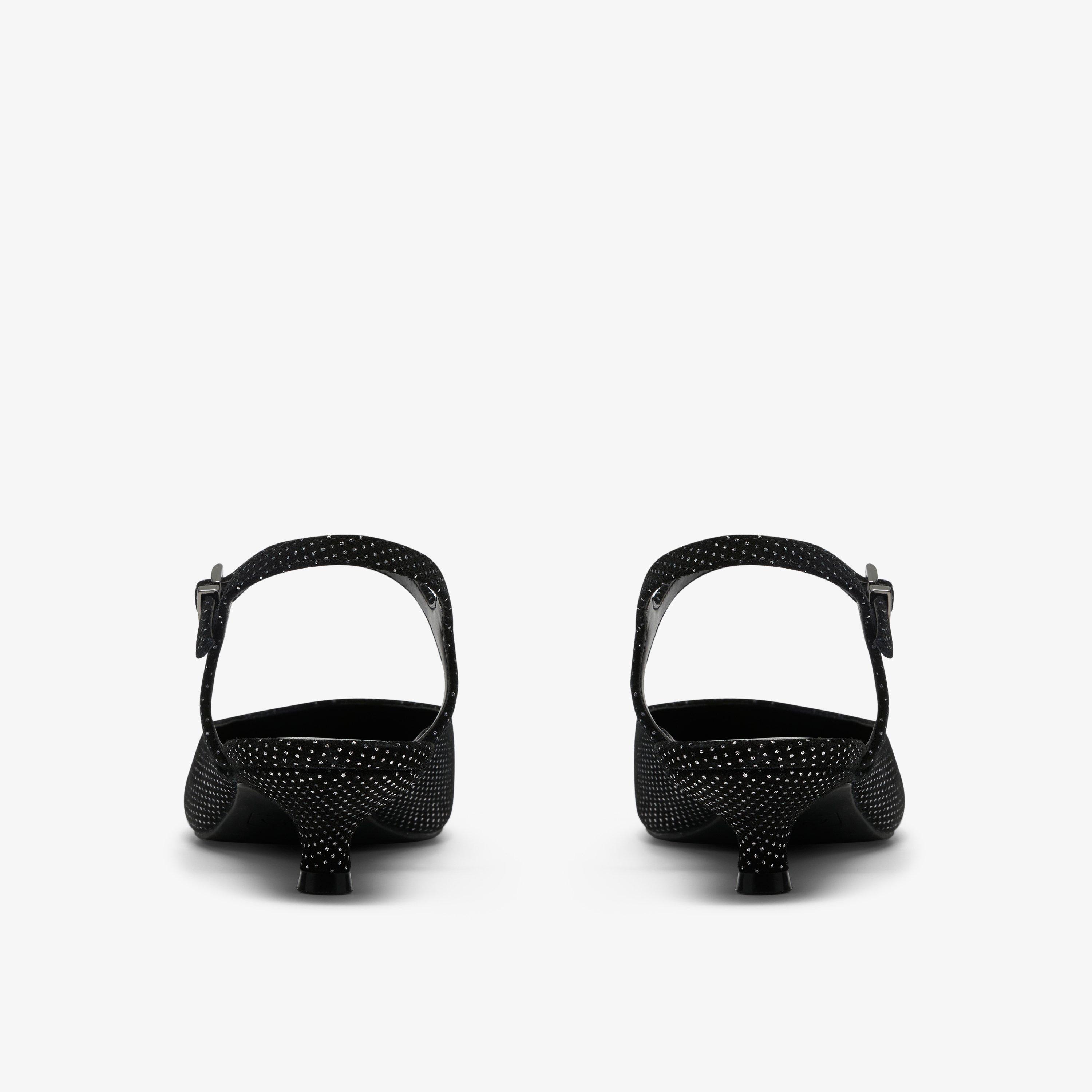 Pisa Strap Black Interest Sling Back, view 5 of 6