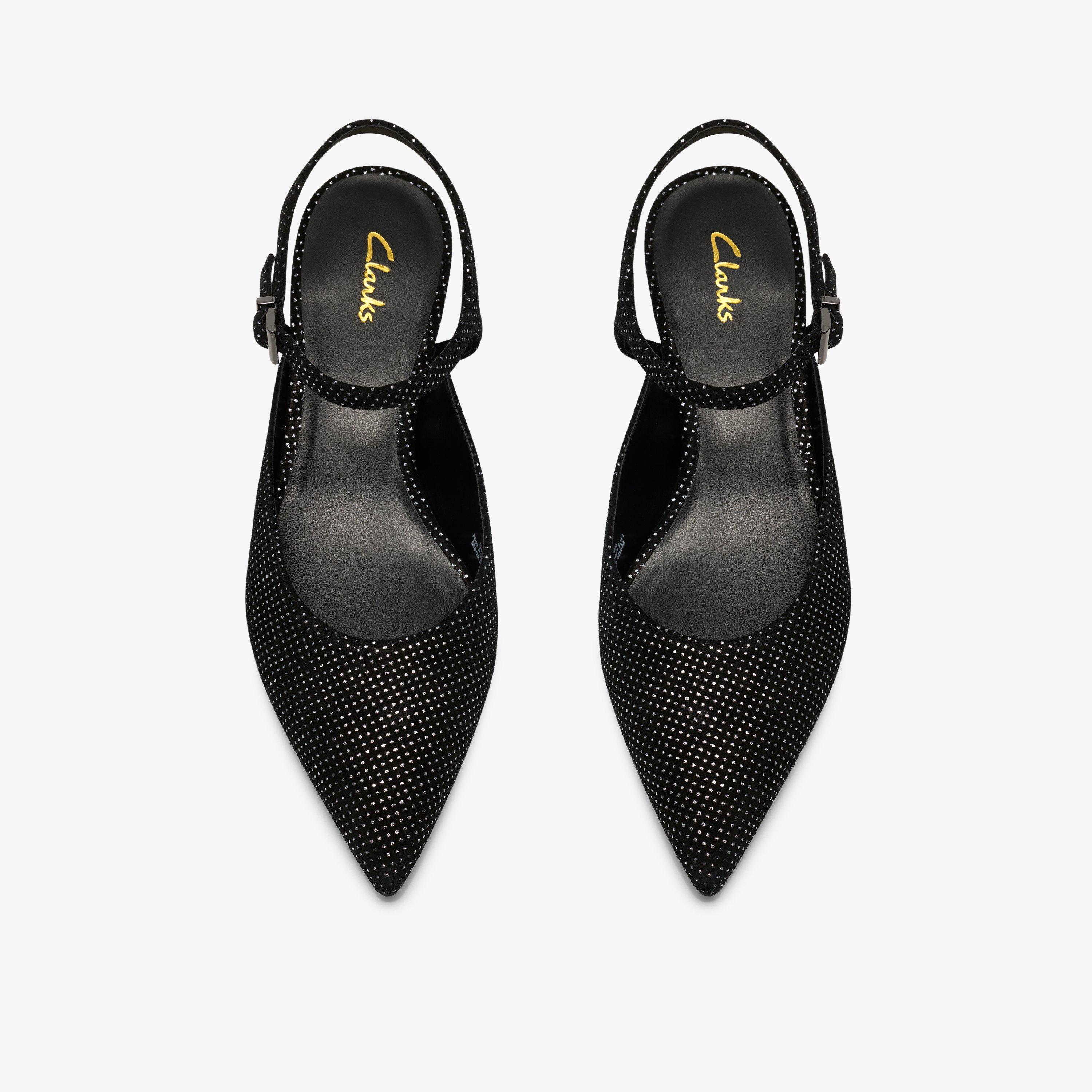 Pisa Strap Black Interest Sling Back, view 6 of 6