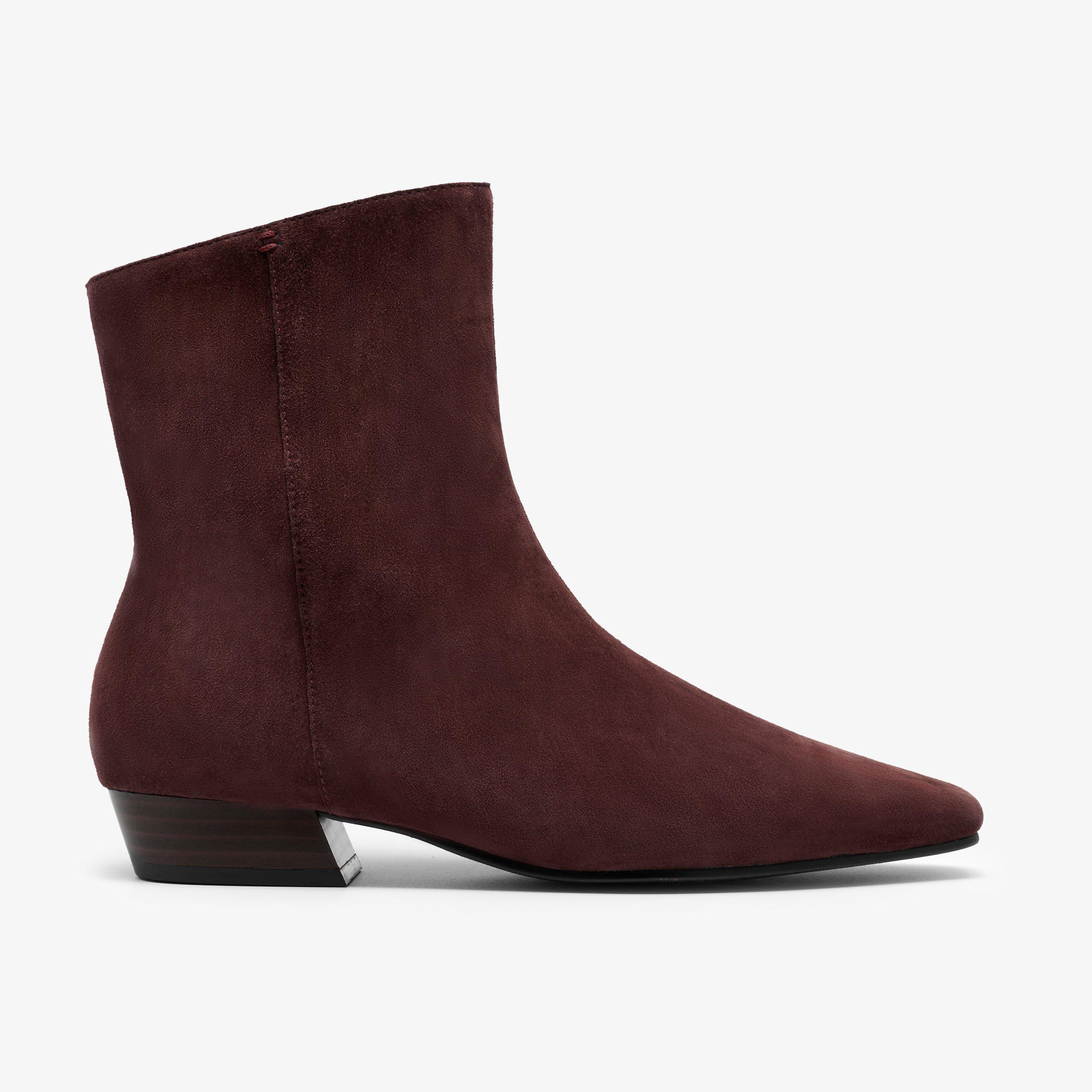 Kelso Top Brown Suede Ankle Boots, view 1 of 6