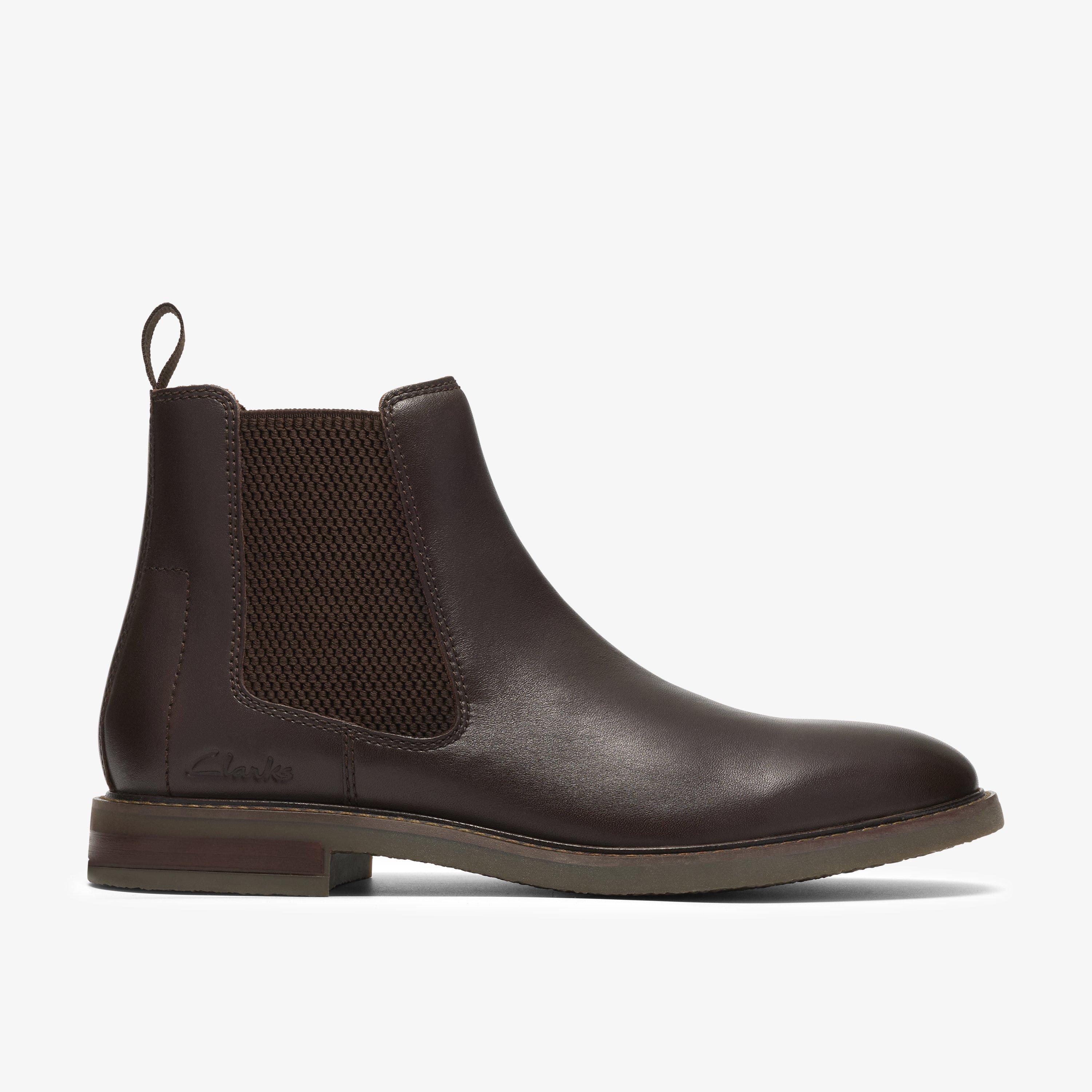 Jaxen Easy Brown Leather Chelsea Boots, view 1 of 6