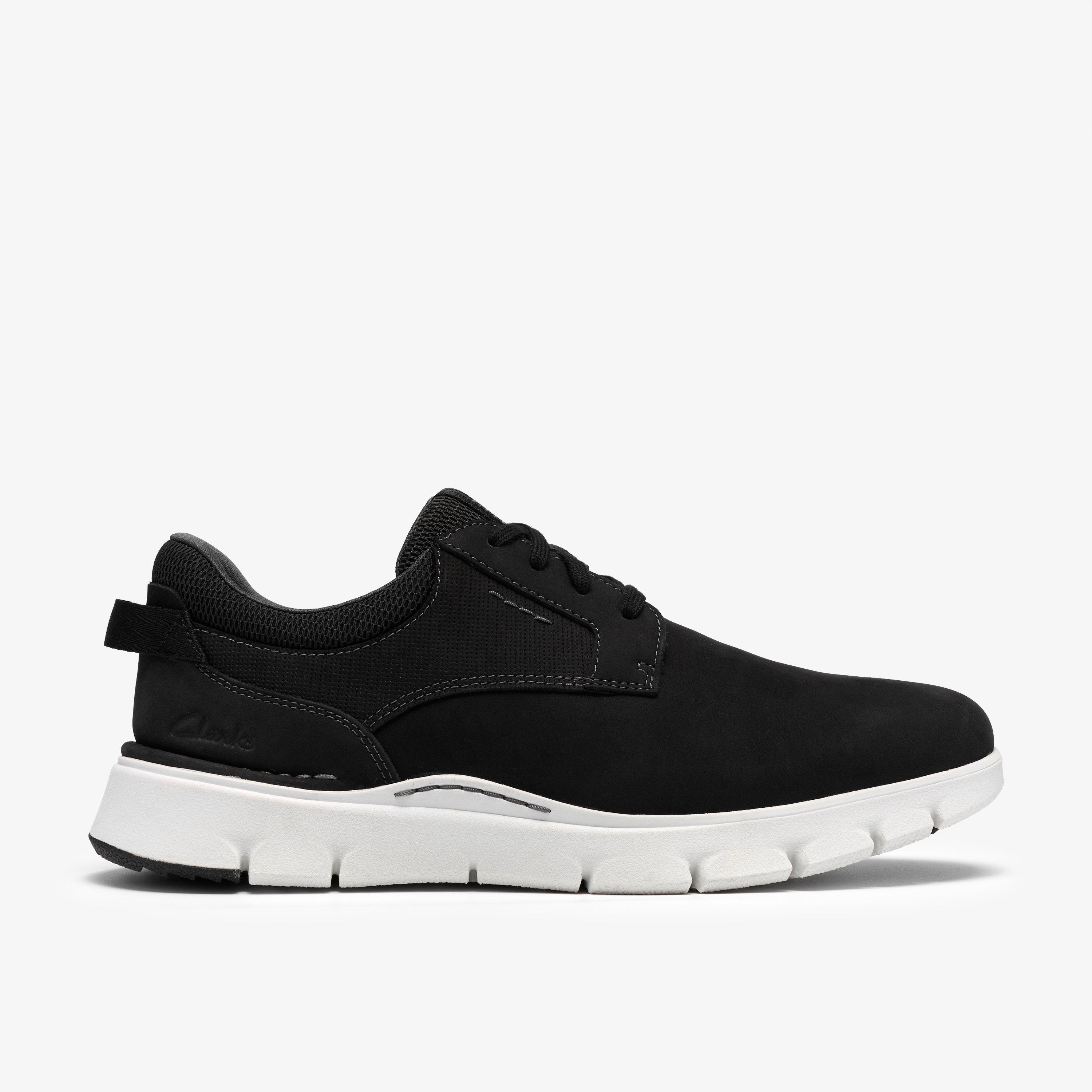 Step 365 Plain Black Nubuck Lace Up, view 1 of 6