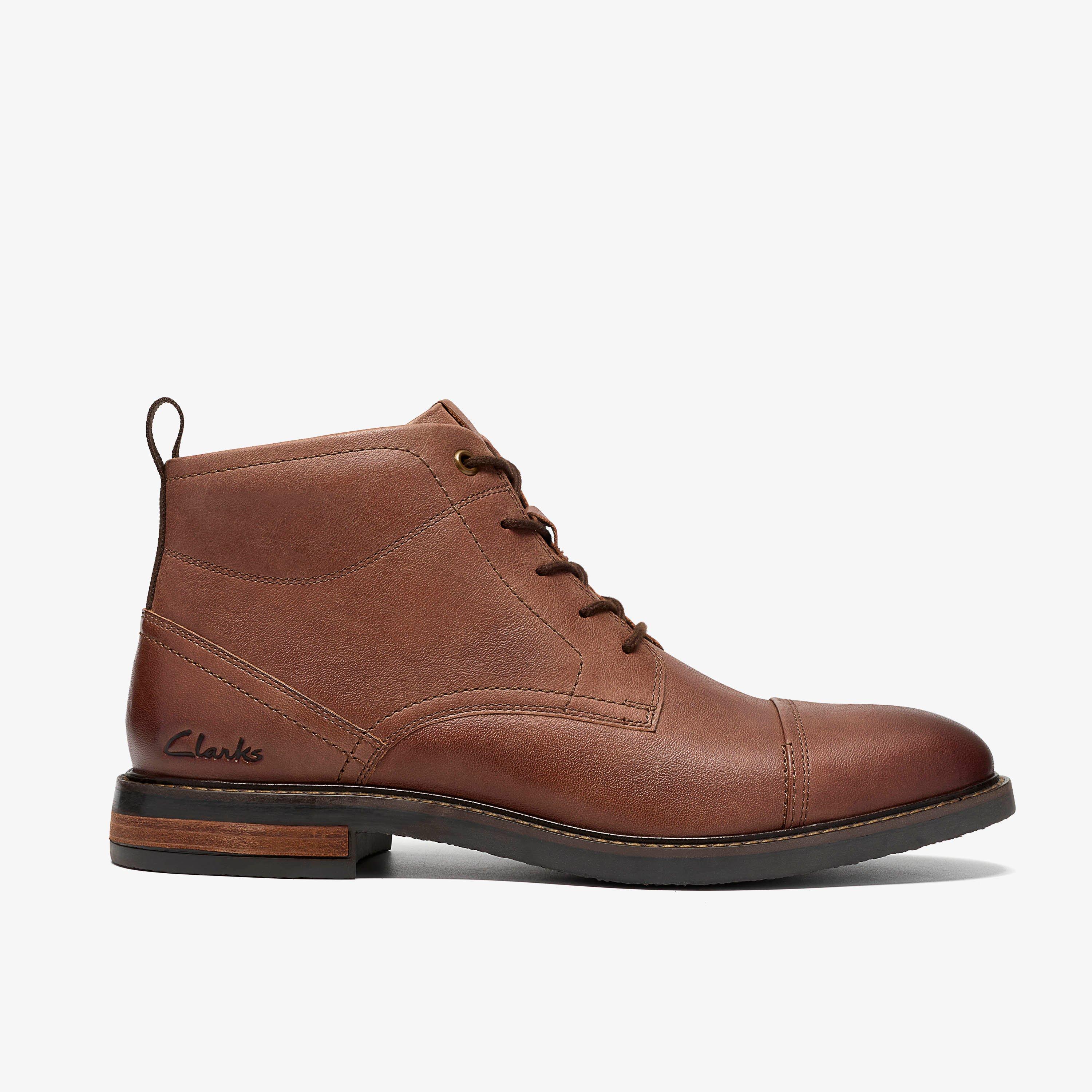 Jaxen Cap Boot Tan Leather Chukka Boots, view 1 of 6