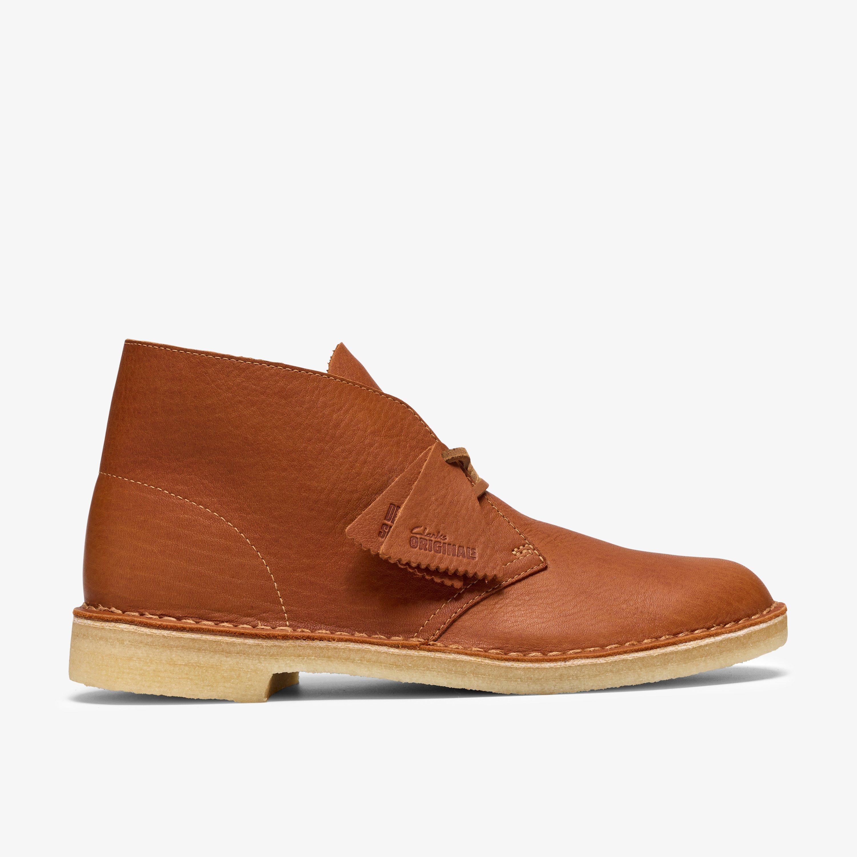 Desert Boot Burnt Orange Leather Desert Boots, view 1 of 8
