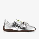 Meridor Lace in Silver Leather
