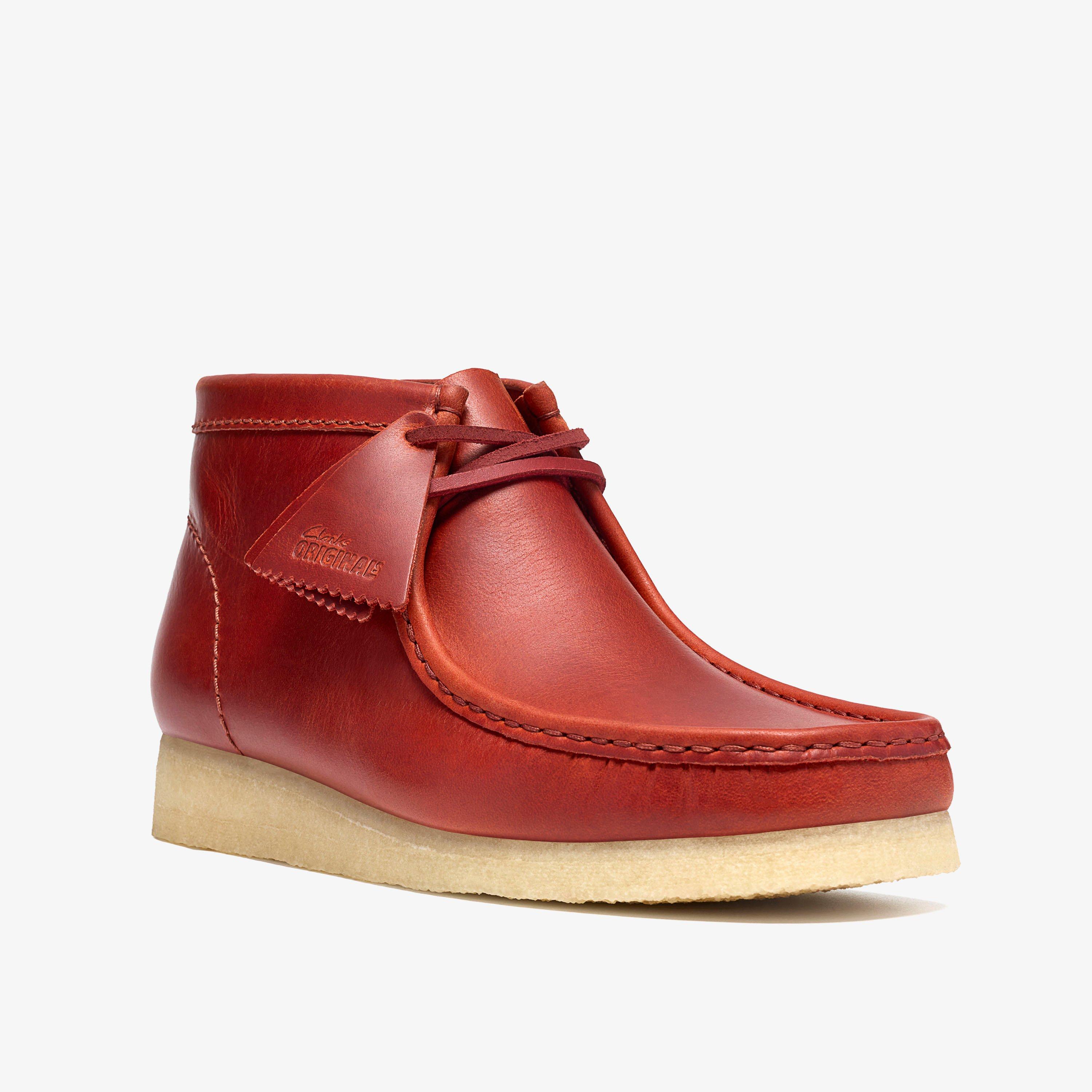 Wallabee Boot — Red