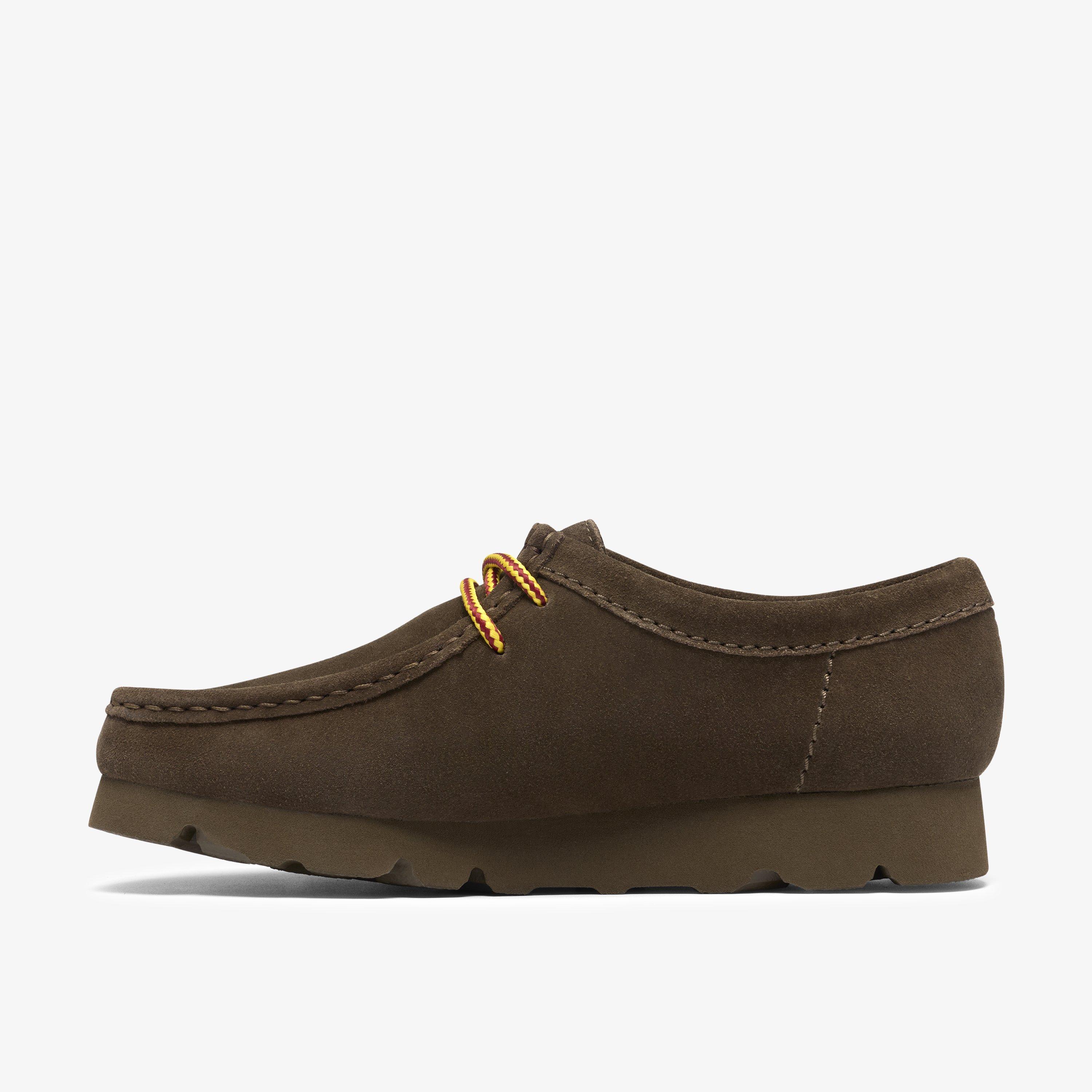 Wallabee GORE-TEX Dark Olive Suede Wallabee Lace Up, view 2 of 8