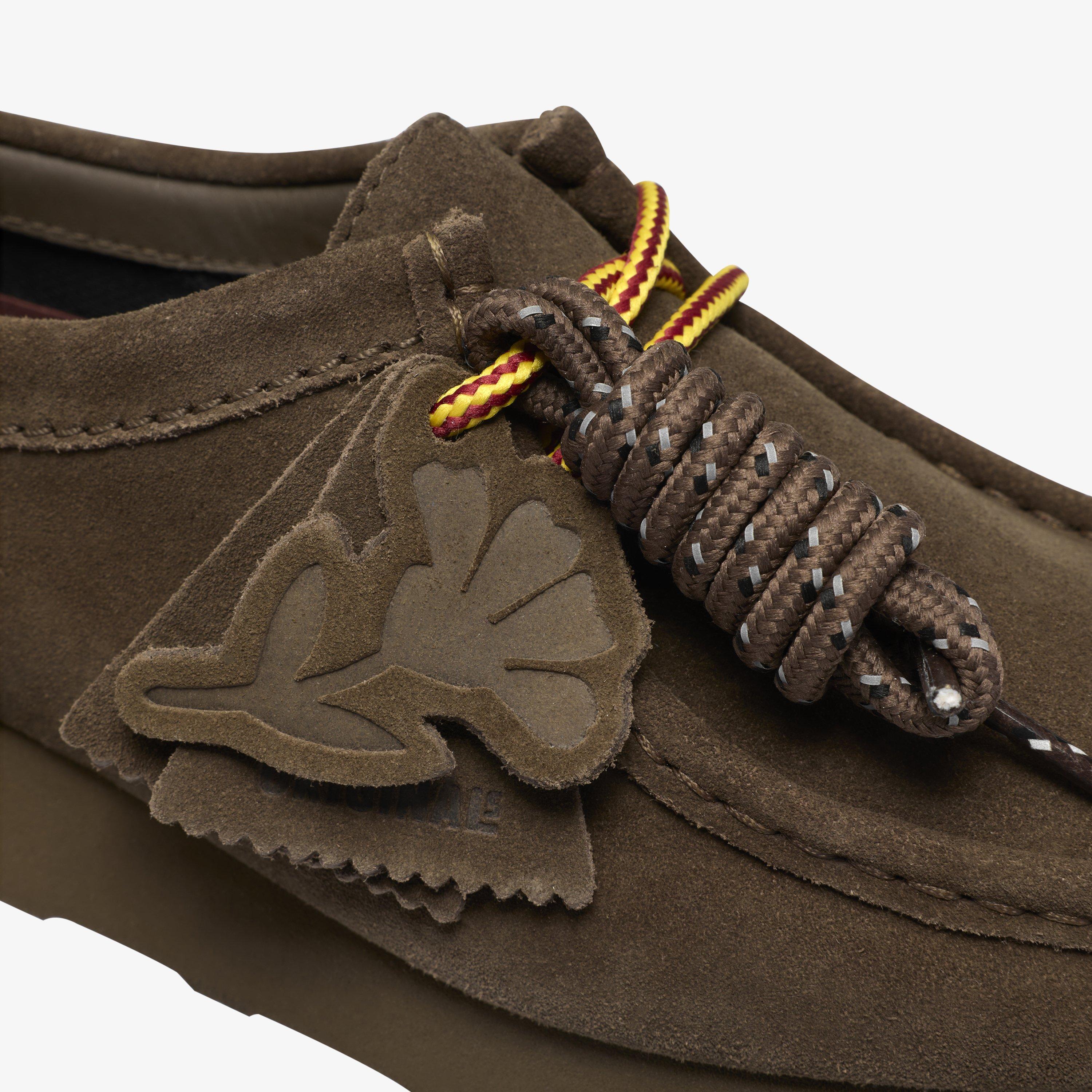 Wallabee GORE-TEX Dark Olive Suede Wallabee Lace Up, view 8 of 8