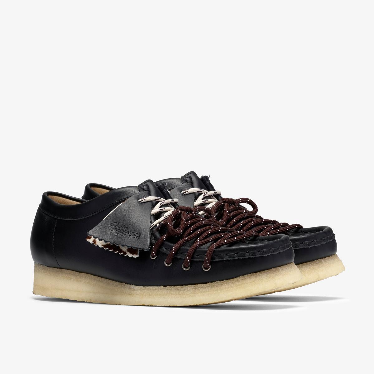 Wallabee Lace — Black