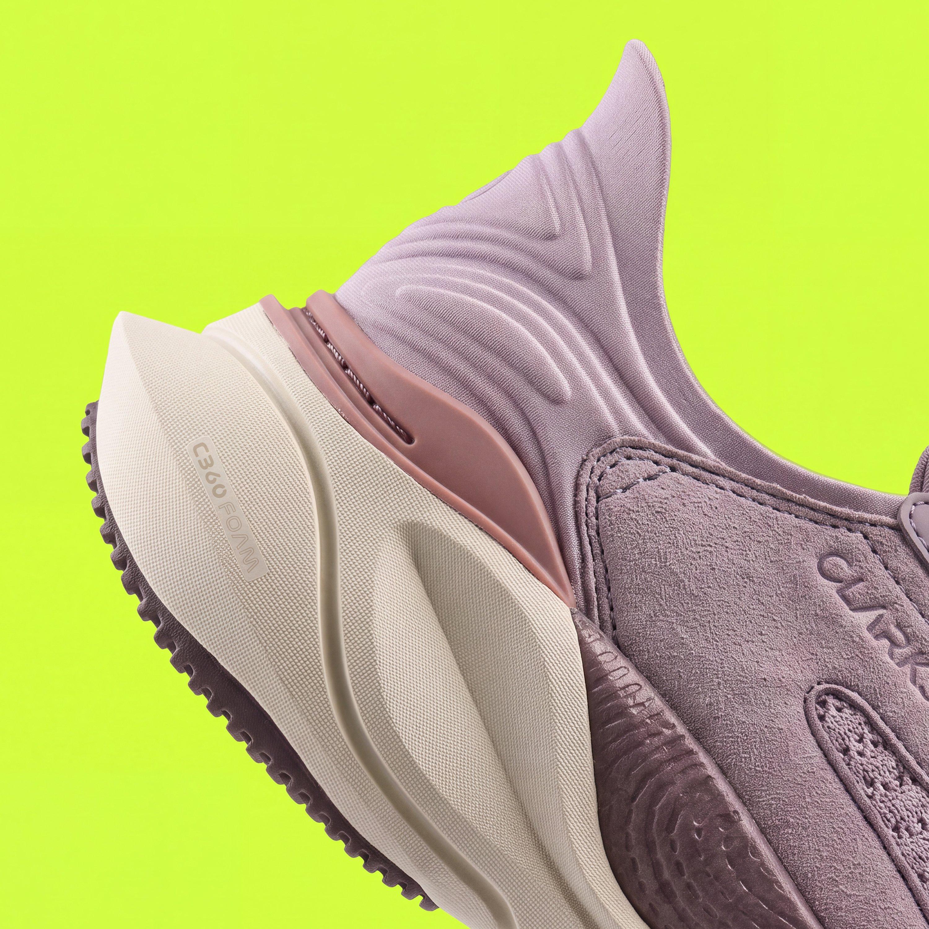 Pace Walk  Mauve Combination Lace Up Walking, view 7 of 8