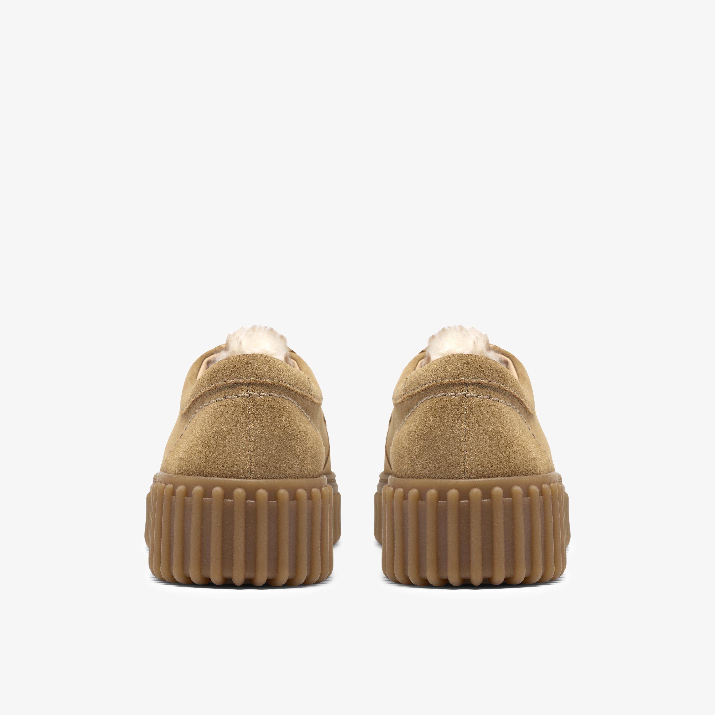 Torhill Bee Daim Sable Chaud Chaussures à lacets Torhill, view 5 of 8