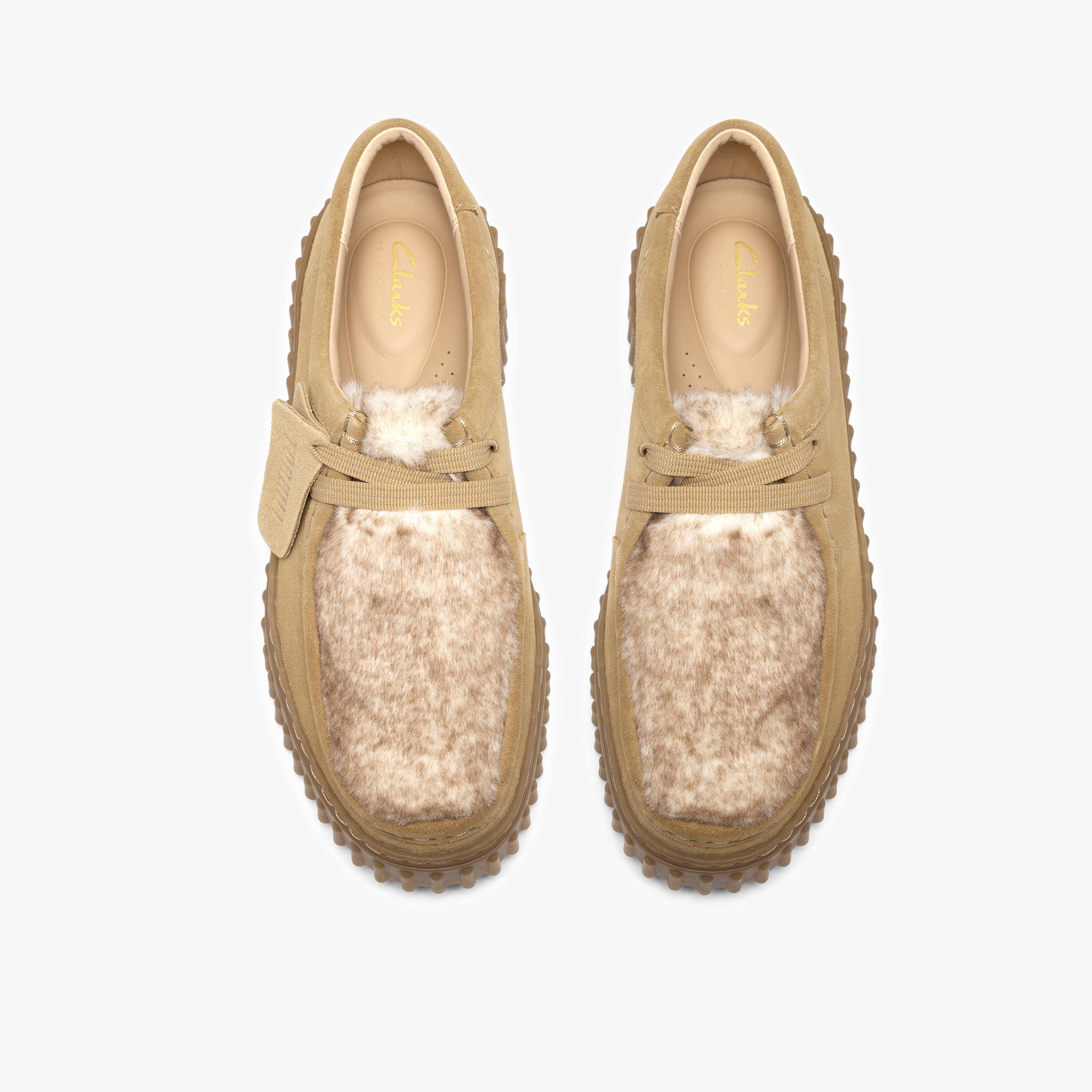 Torhill Bee Daim Sable Chaud Chaussures à lacets Torhill, view 6 of 8