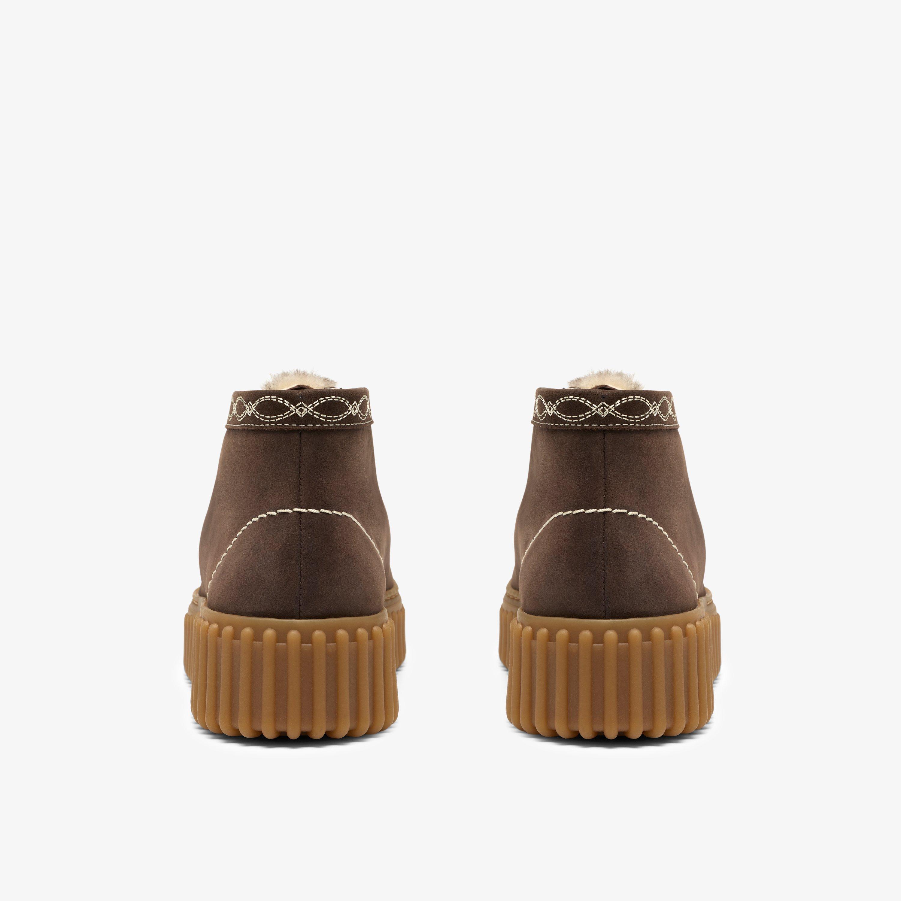 Torhill Moss Dark Brown Interest Bottines Chaussures à lacets Torhill, view 5 of 8