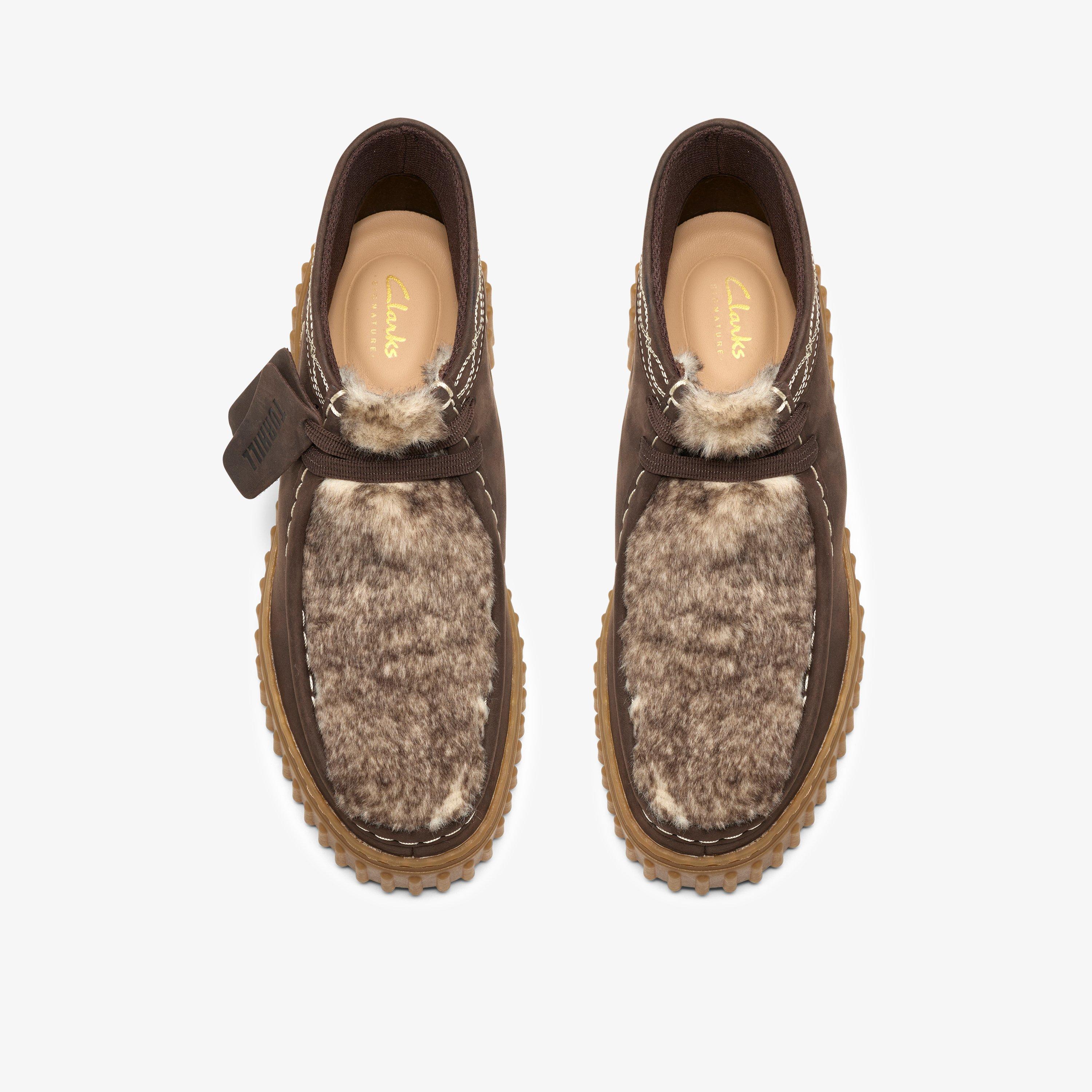 Torhill Moss Dark Brown Interest Bottines Chaussures à lacets Torhill, view 6 of 8
