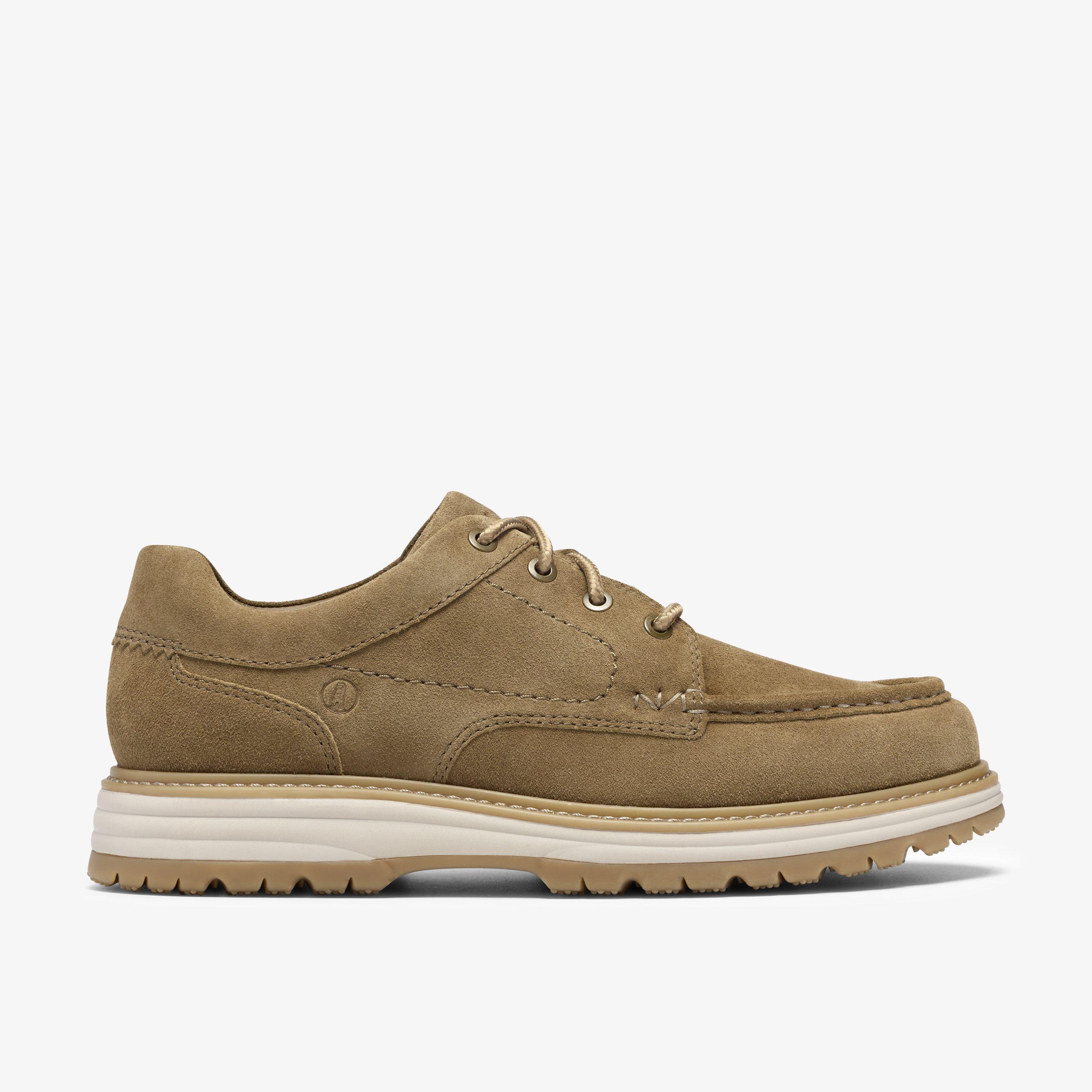 Melbury Lace Dark Sand Suede Lace Up Oxfords, view 1 of 6