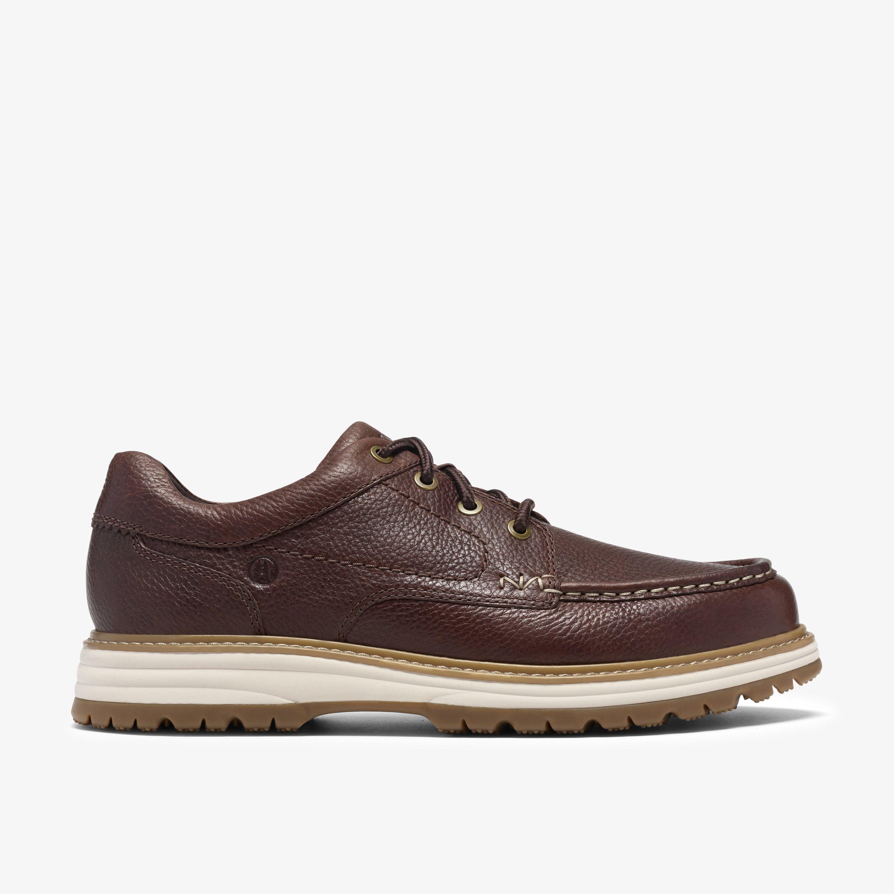 Melbury Lace Dark Brown Leather Lace Up Oxfords, view 1 of 6