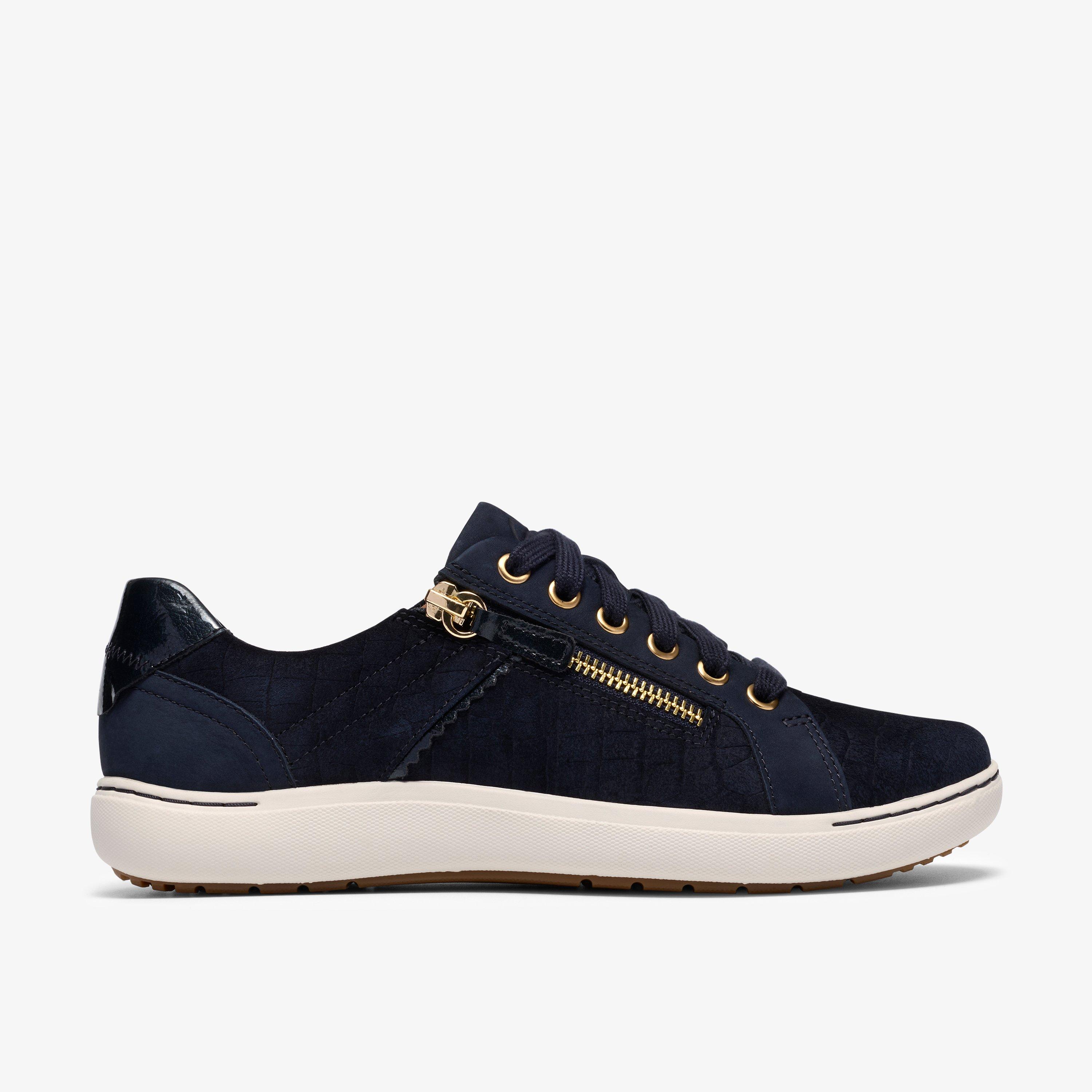 Nalle Zen Navy Interest Trainers Lace Up, view 1 of 6