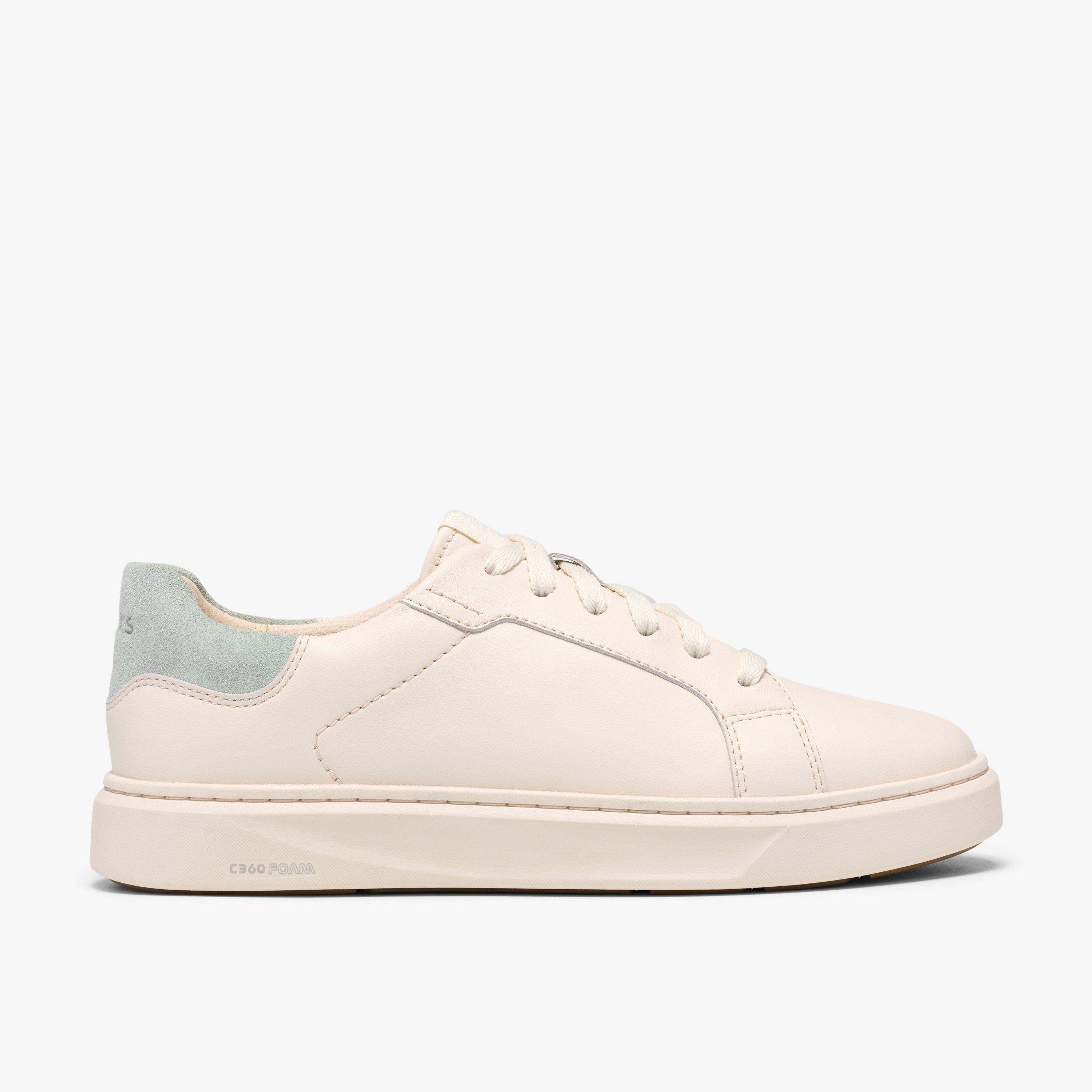 Code C Lace Cream Multicolour Trainers, view 1 of 6