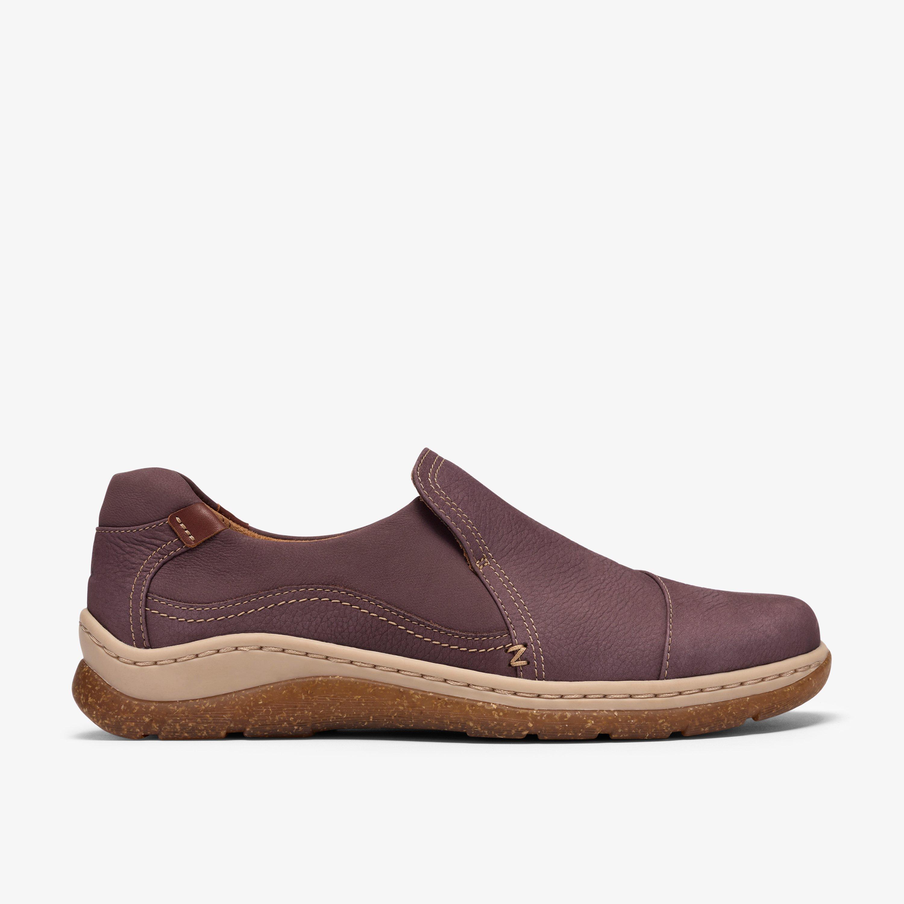 Orlene Slip Plum Slip Ons, view 1 of 6