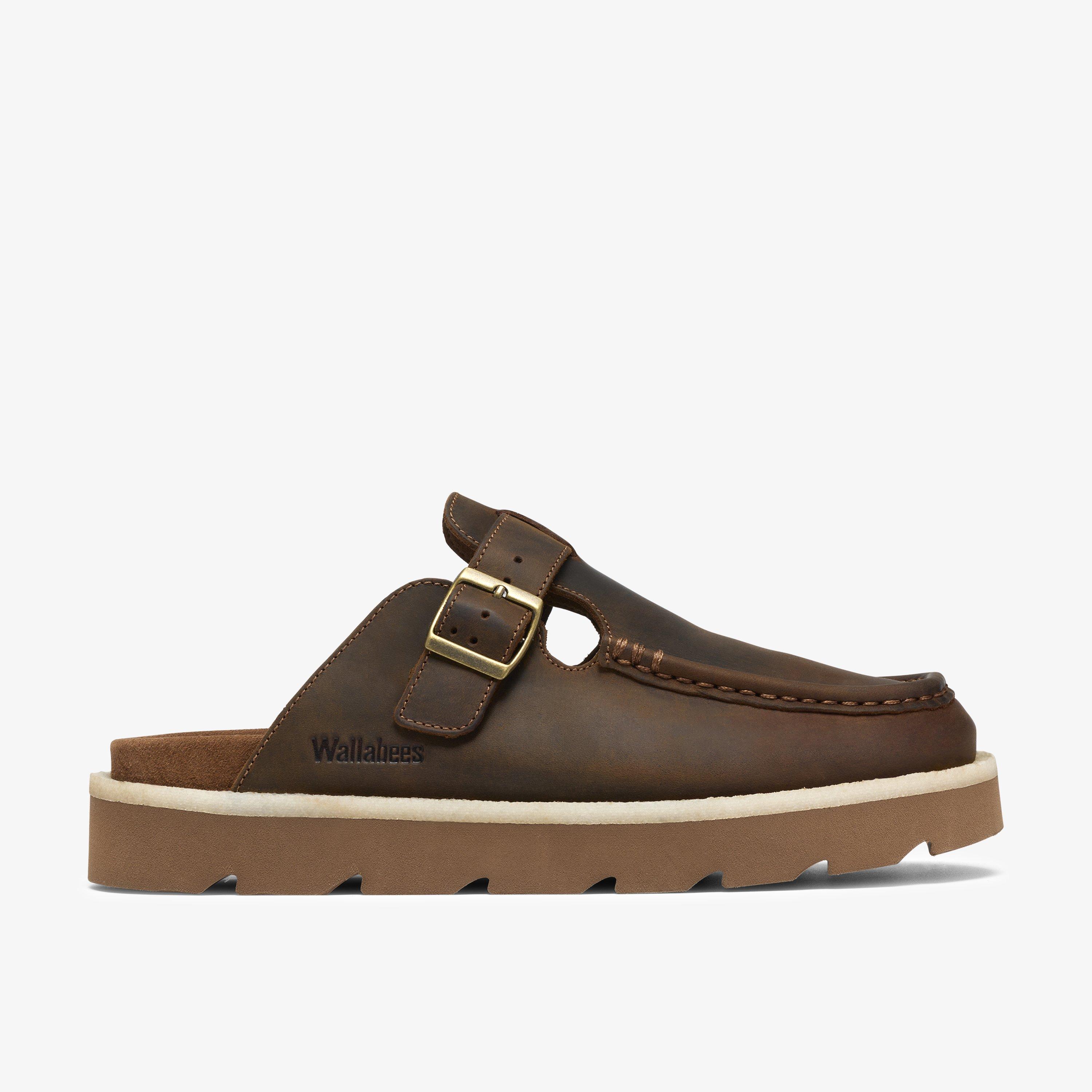 Meare Mocc Beeswax Mules Slip Ons, view 1 of 6