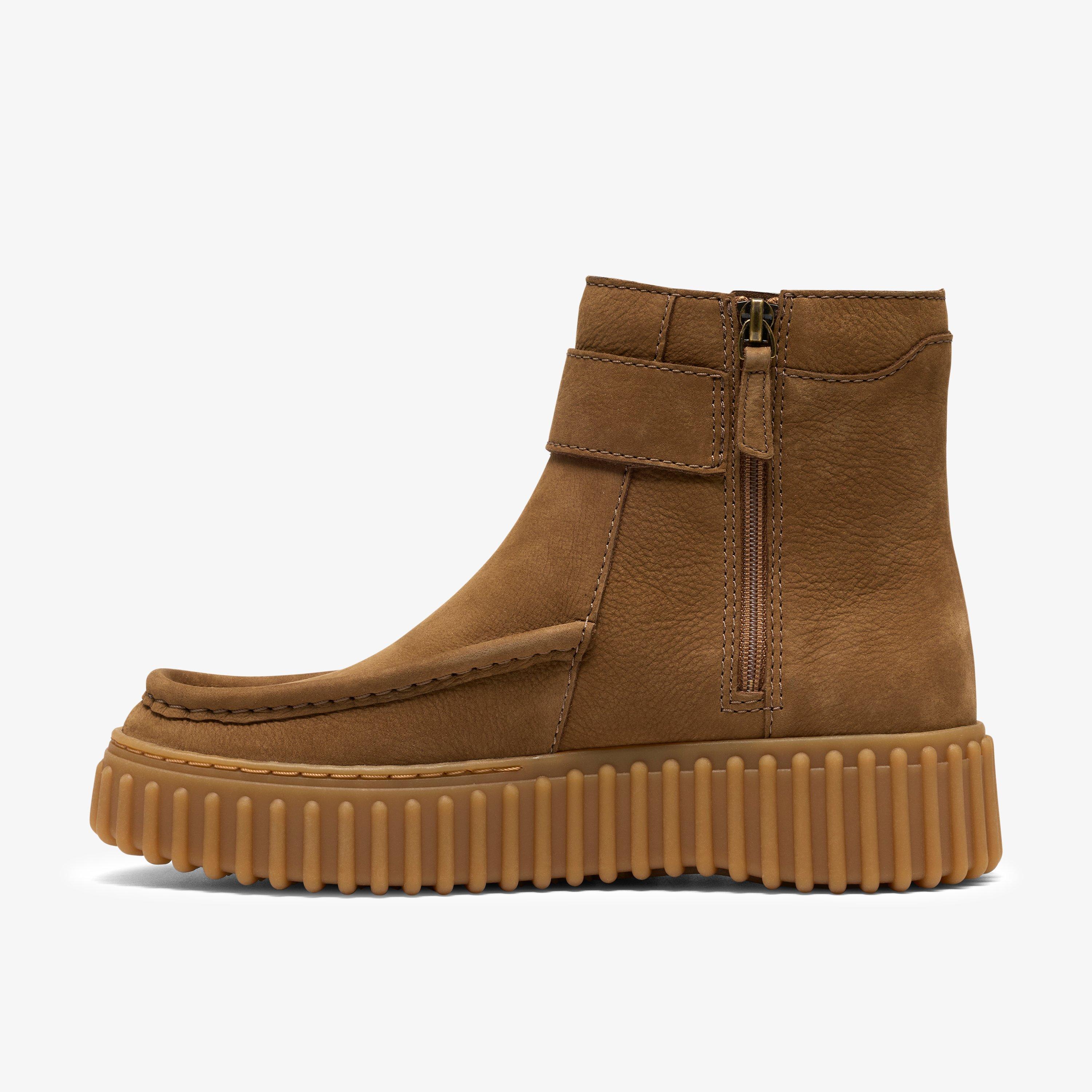 Torhill Buckle Walnut Nubuck Ankle Boots Chelsea Boots Torhill, view 2 of 6