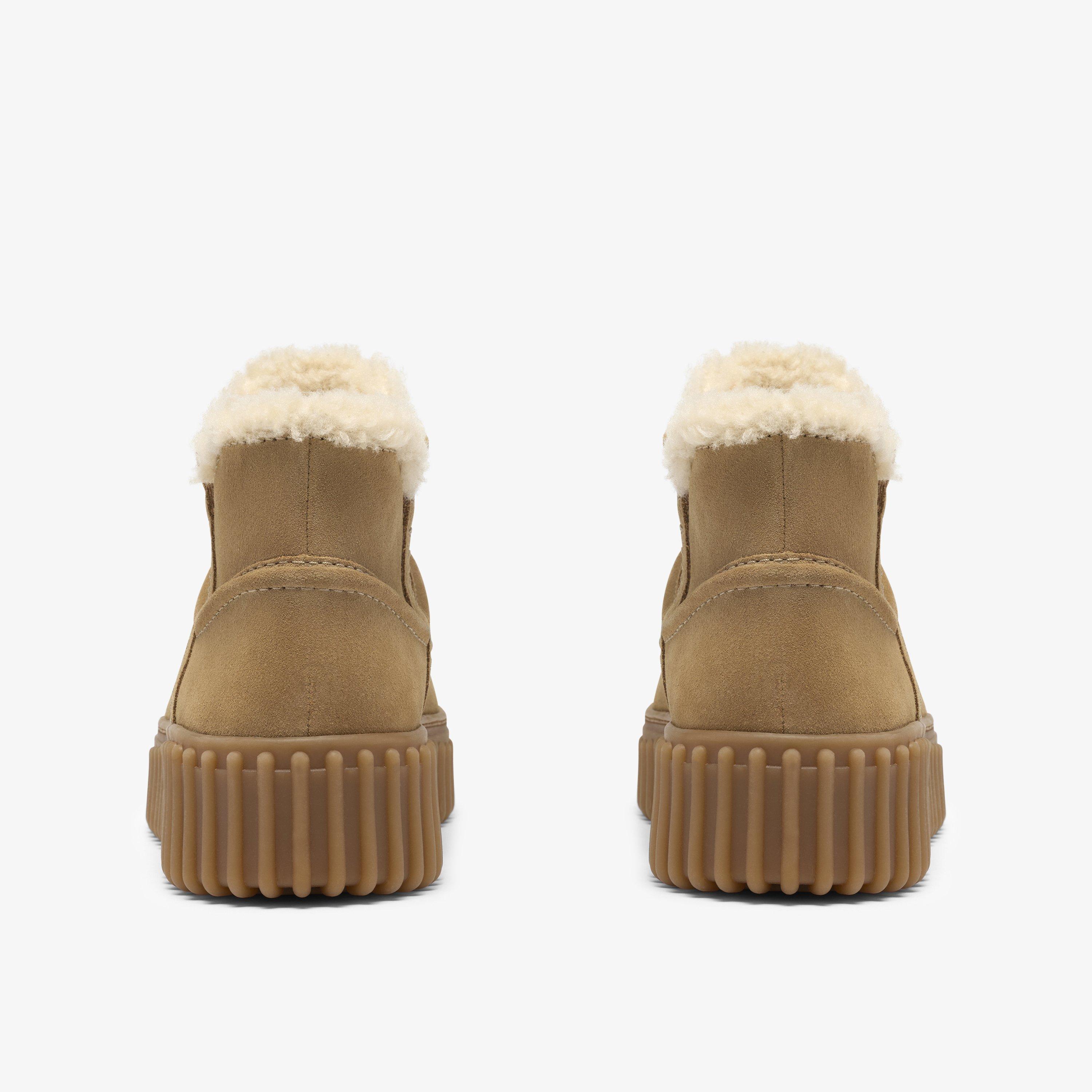 Torhill Warm Sand Warmlined Suede Ankle Boots Torhill, view 5 of 6