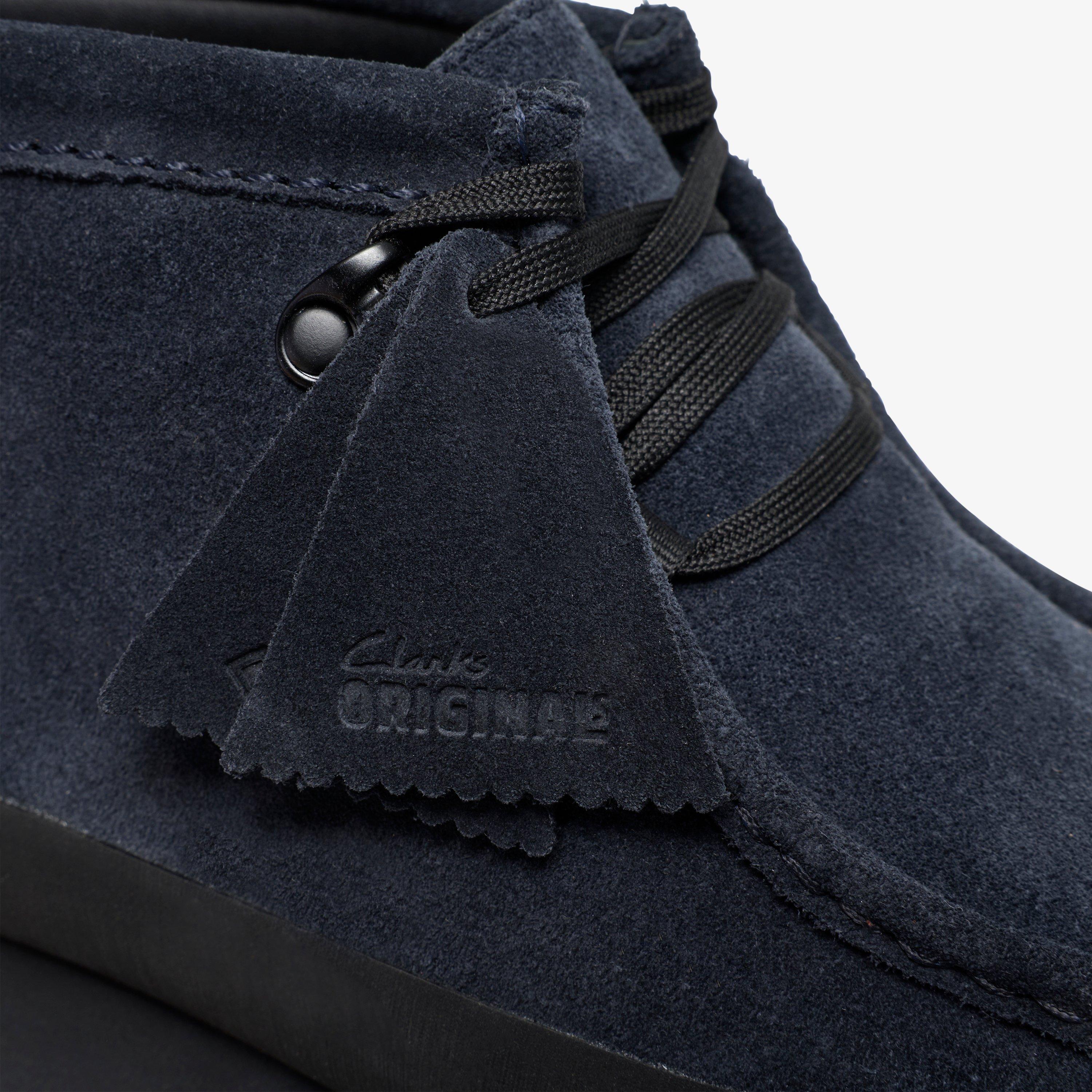 Walla Boot GORE-TEX Rand Ink Suede Ankle Boots Wallabee Lace Up, view 8 of 8