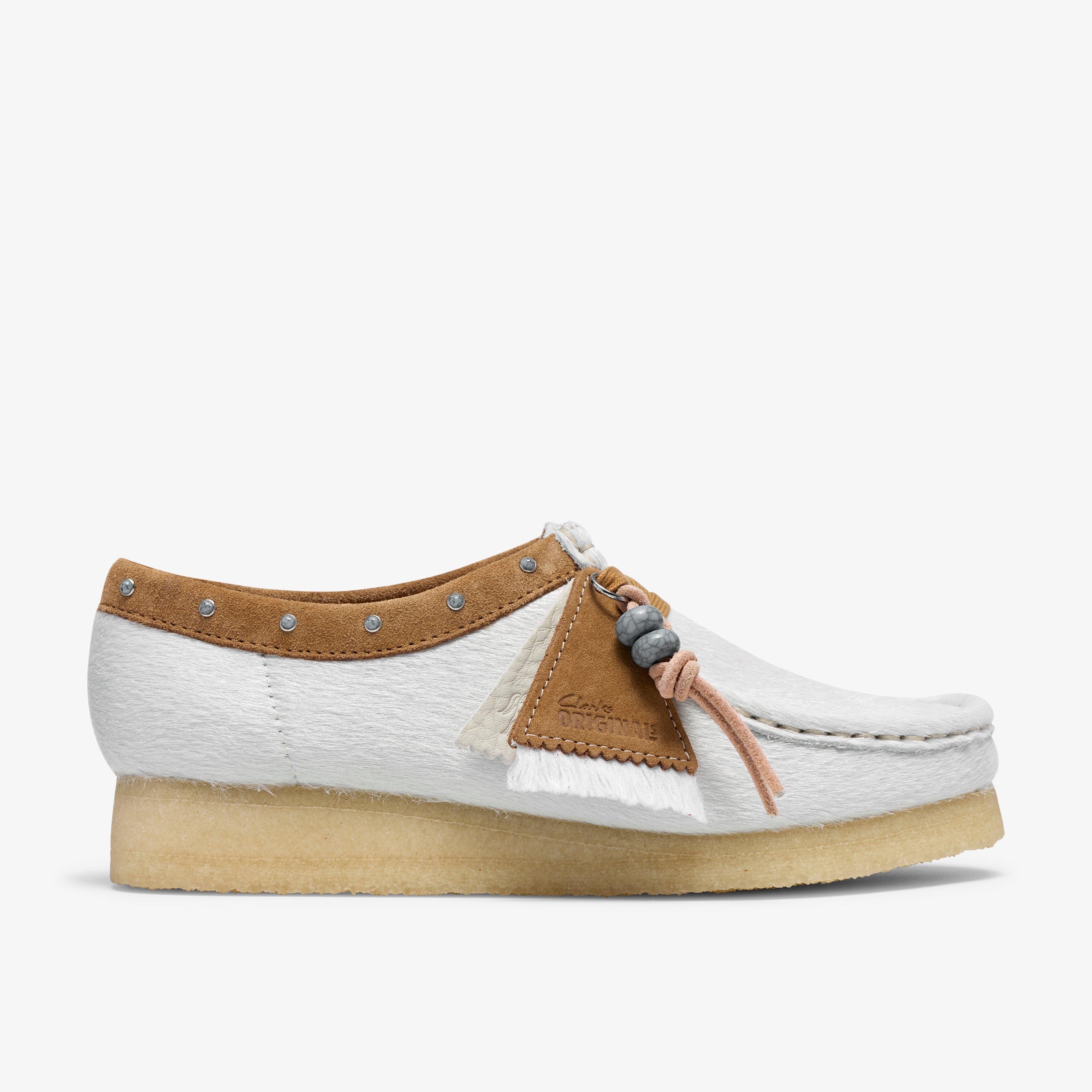 Wallabee Off White Interest Wallabee Lace Up, view 1 of 8