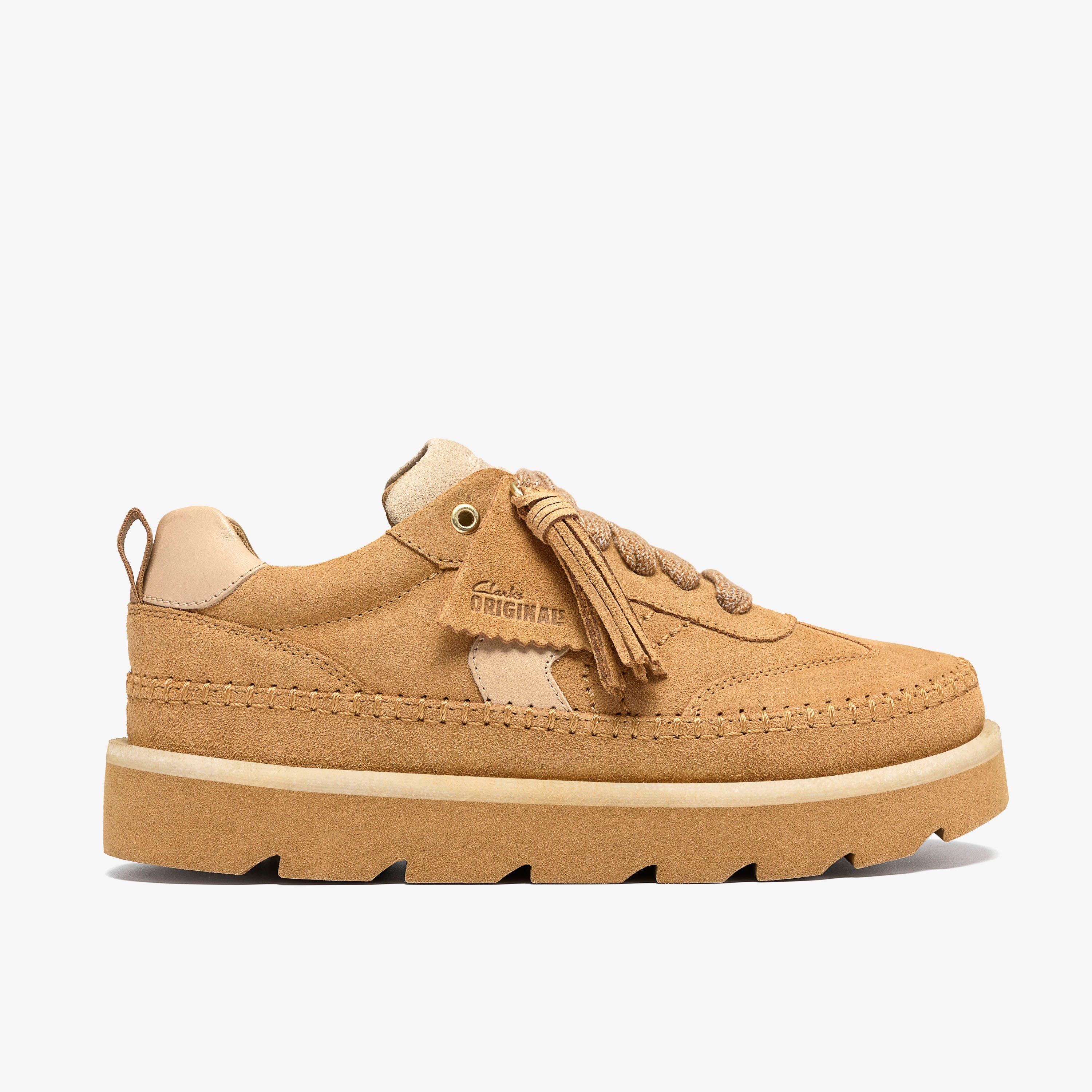 Meare Eve Tan Suede Lace Up, view 1 of 8
