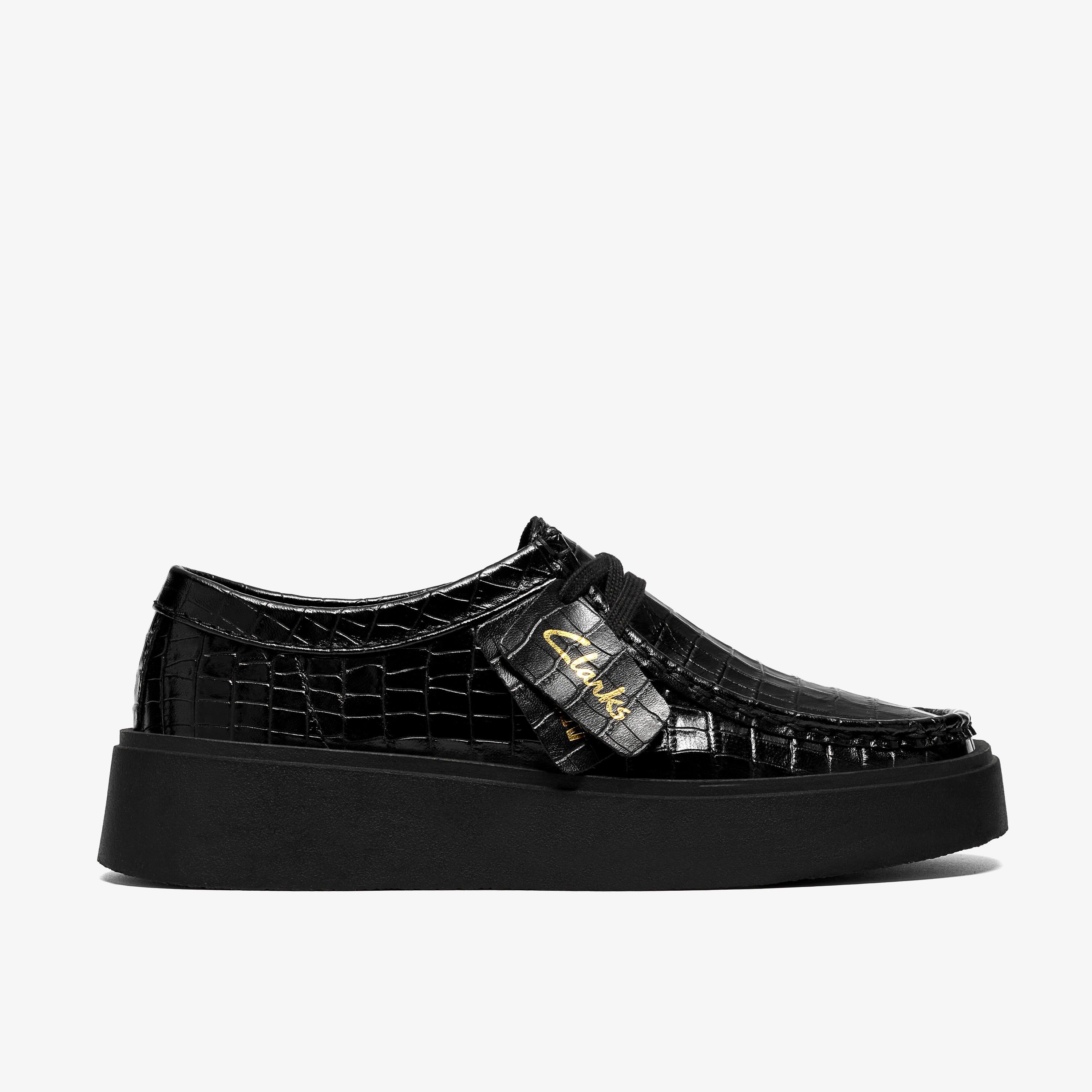 Torview W Black Crocodile Lace Up, view 1 of 8