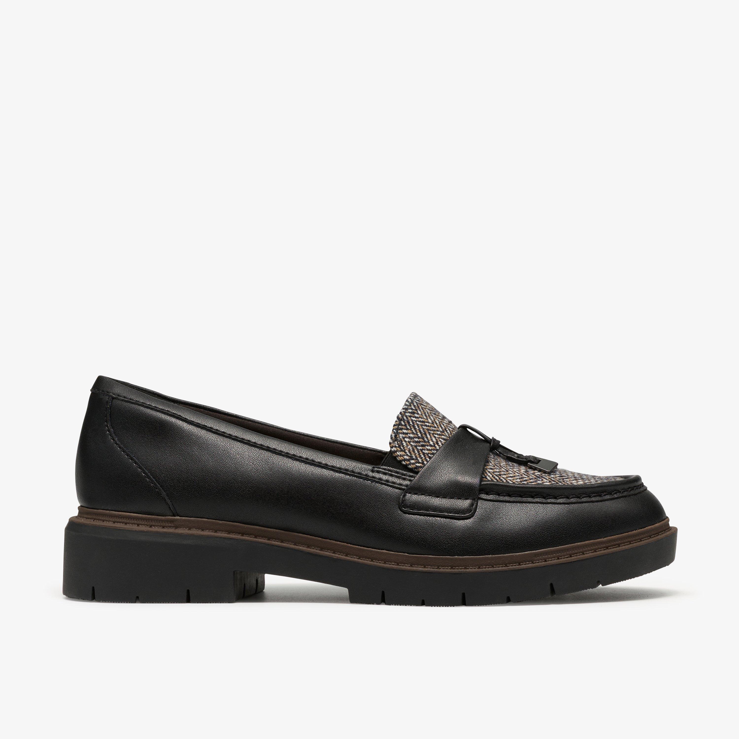 Westlynn Bella Black Combination Loafers, view 1 of 6