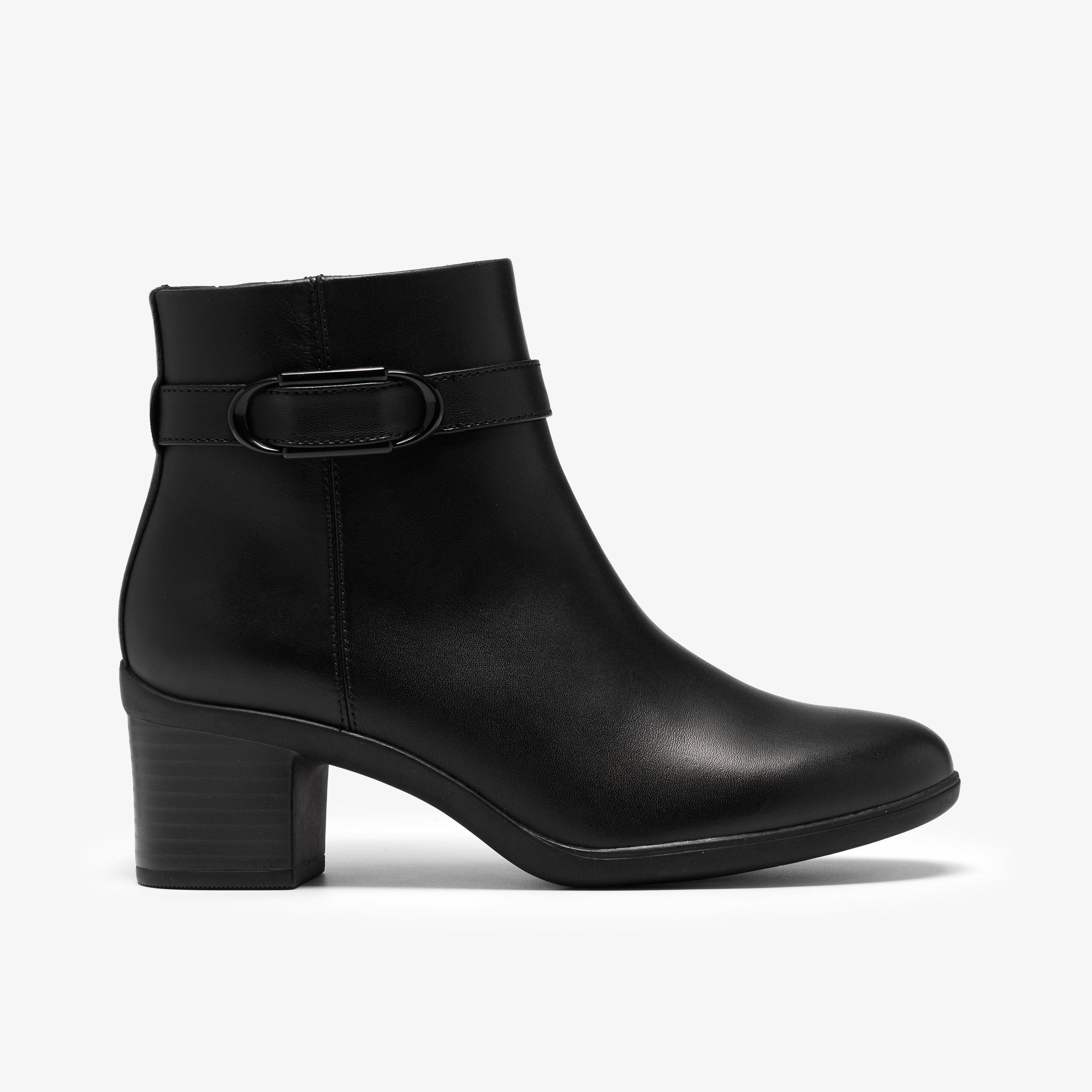 Shaya Style Black Waterproof Ankle Boots, view 1 of 6