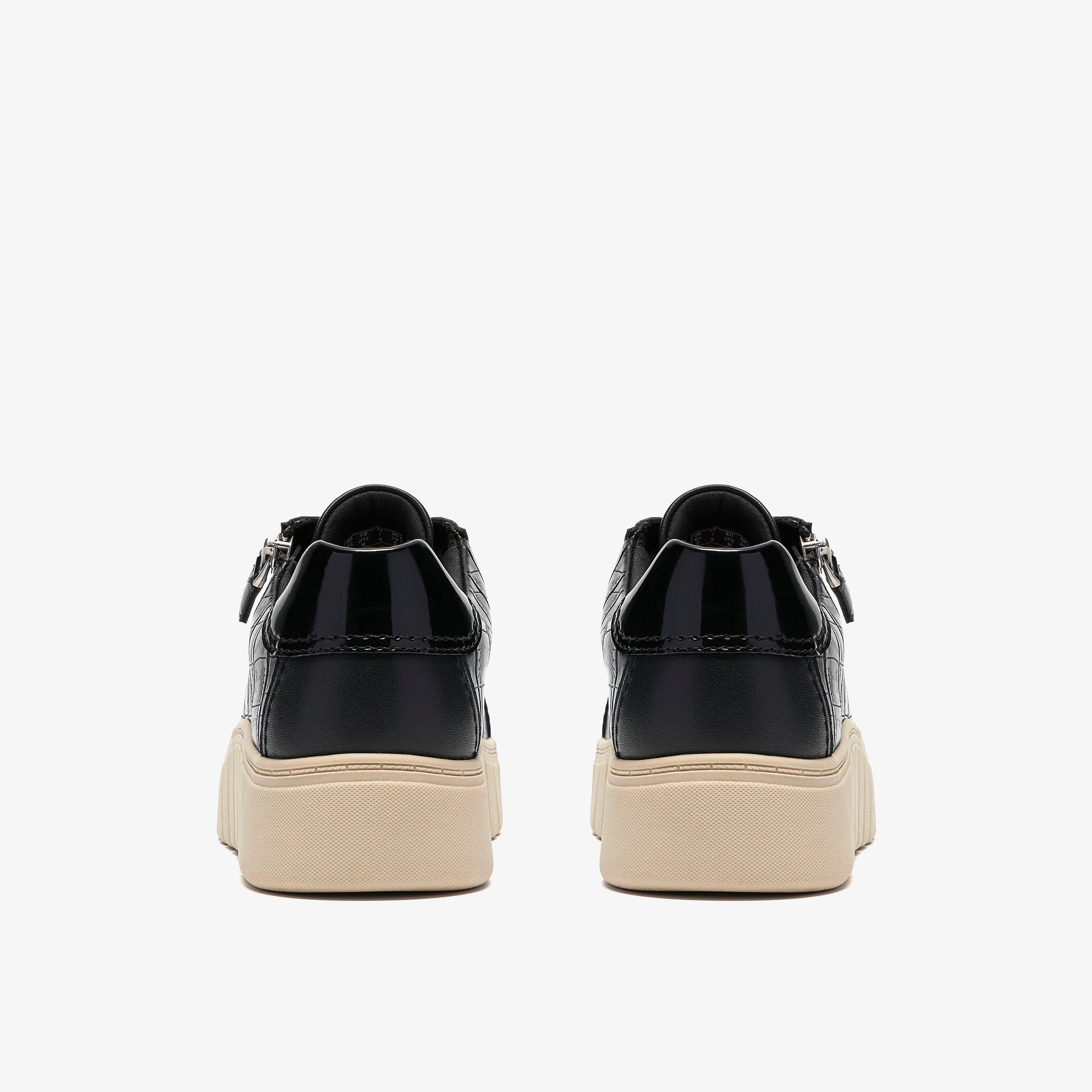Mykah Joy Black Interest Trainers Lace Up, view 5 of 6
