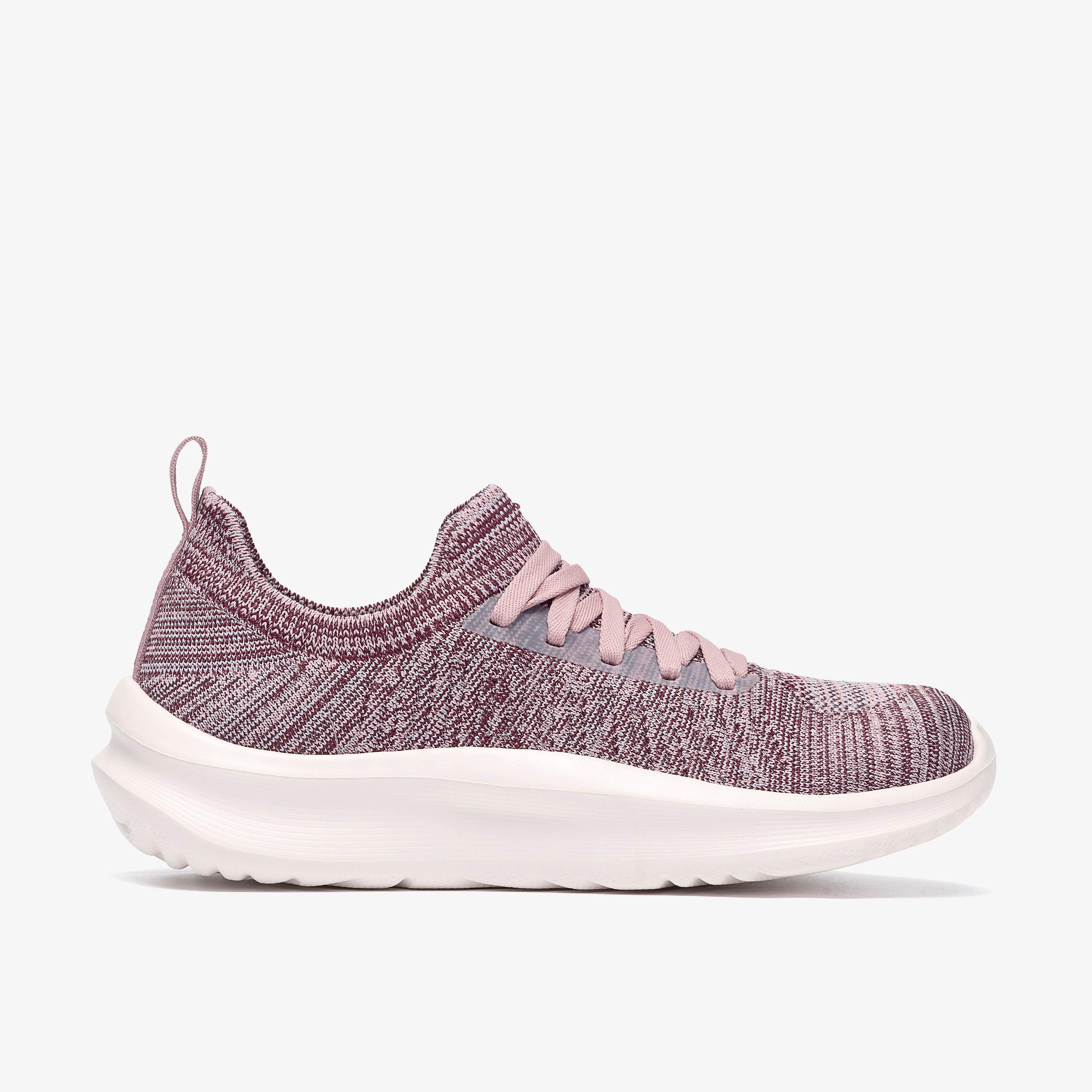 Solevana Lace Fig Trainers Lace Up, view 1 of 6