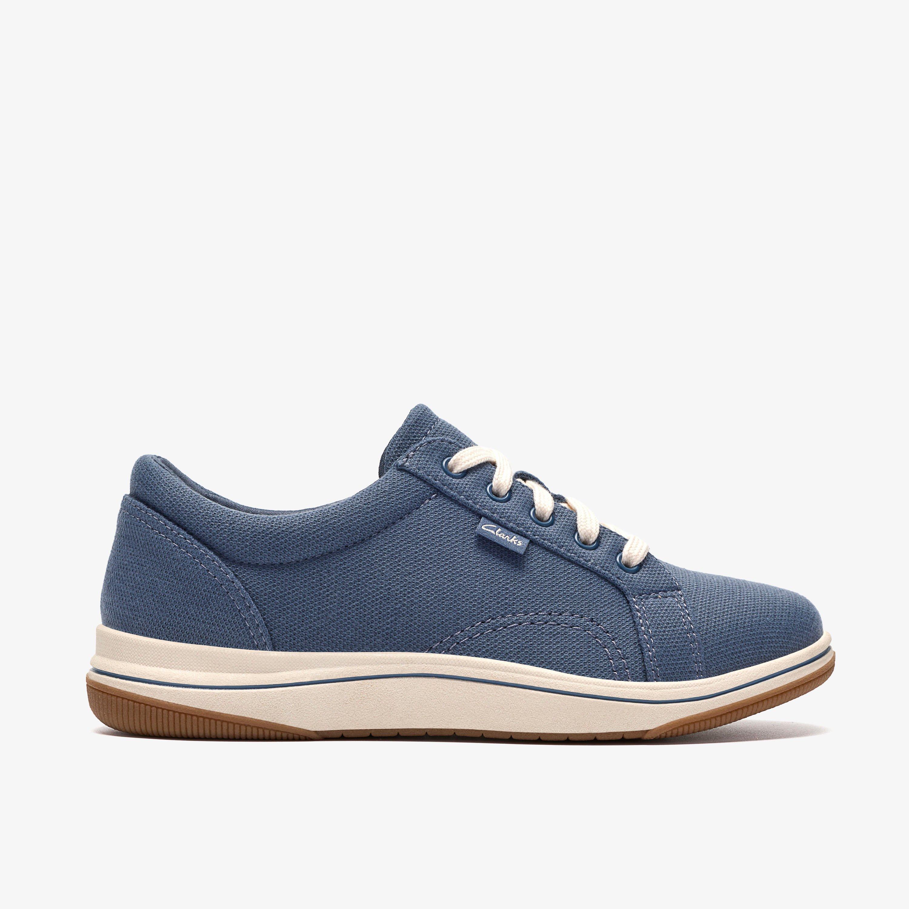 Breeze Rose Denim Blue Trainers, view 1 of 6