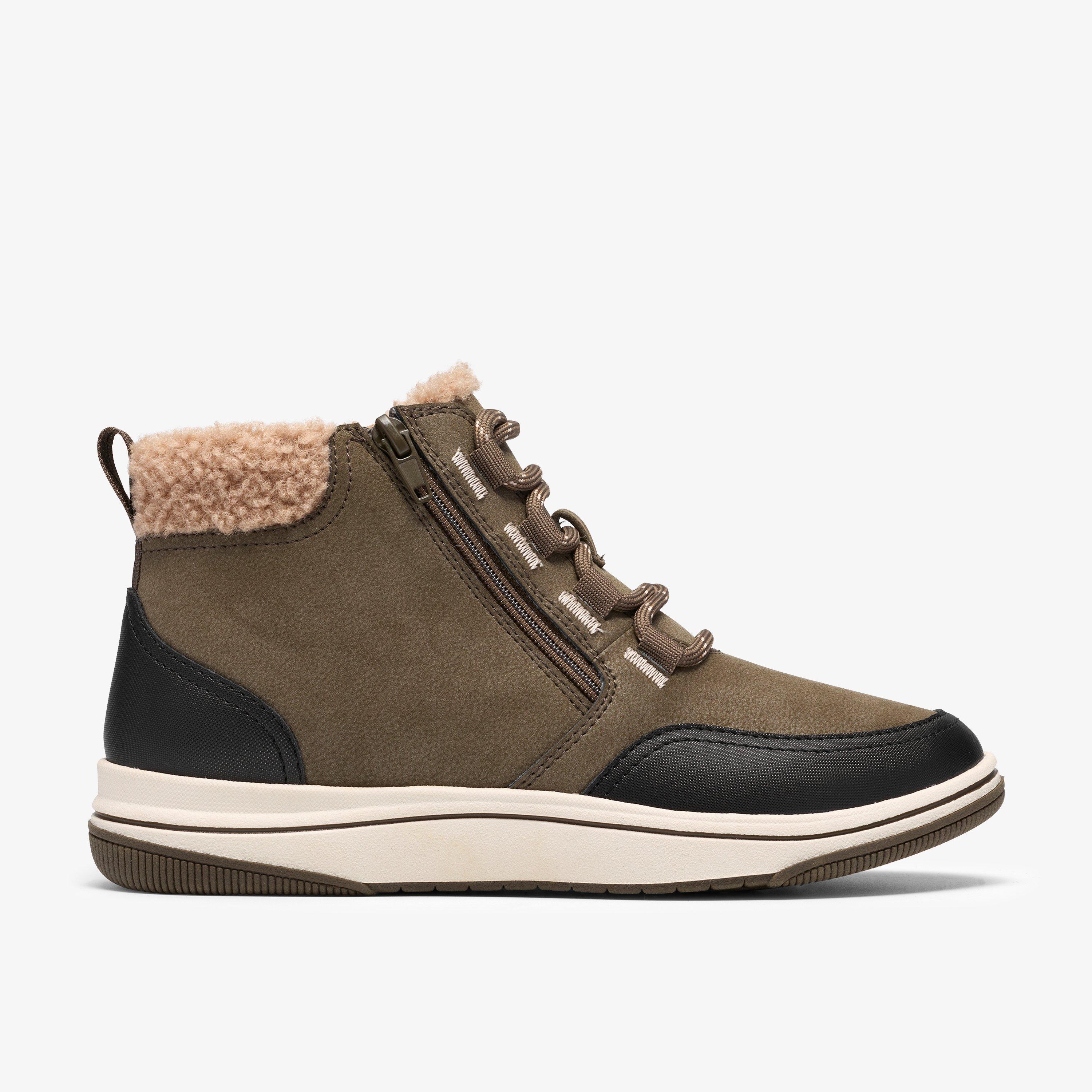 Breeze Moss Olive Ankle Boots, view 1 of 6