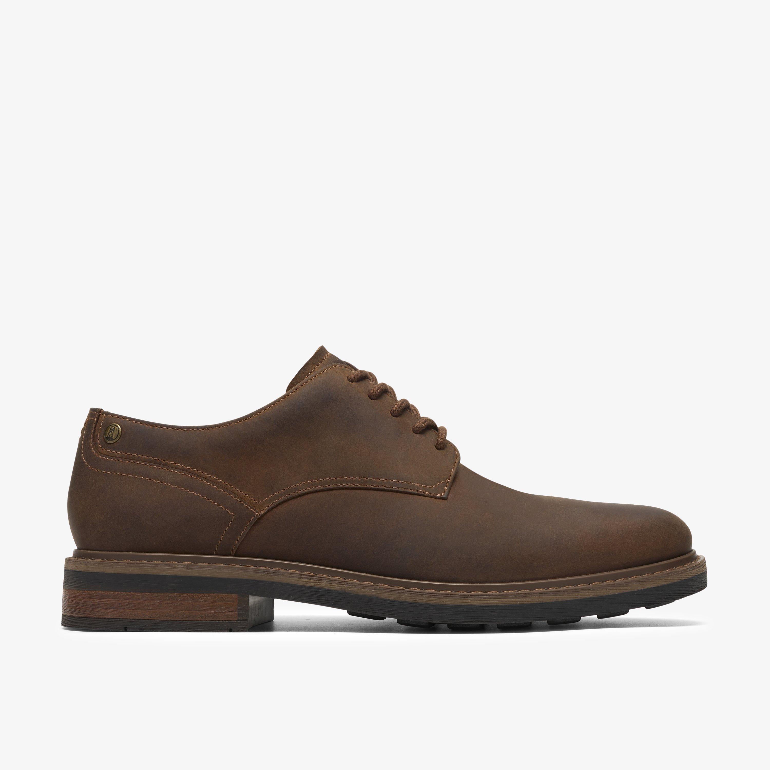 Newford Lace Beeswax Derby Shoes Lace Up, view 1 of 6