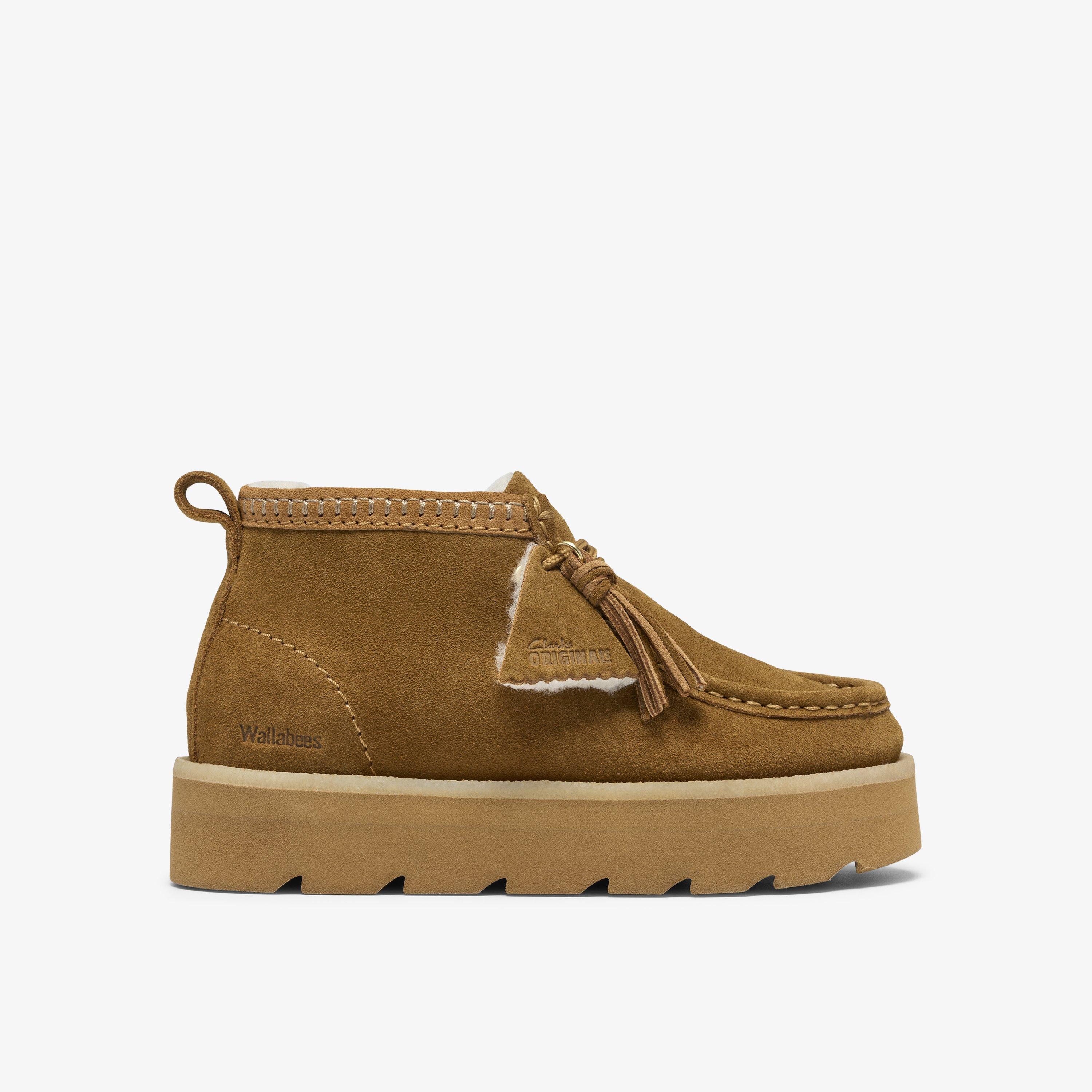 Meare Walla Mid Brown Interest Ankle Boots, view 1 of 8